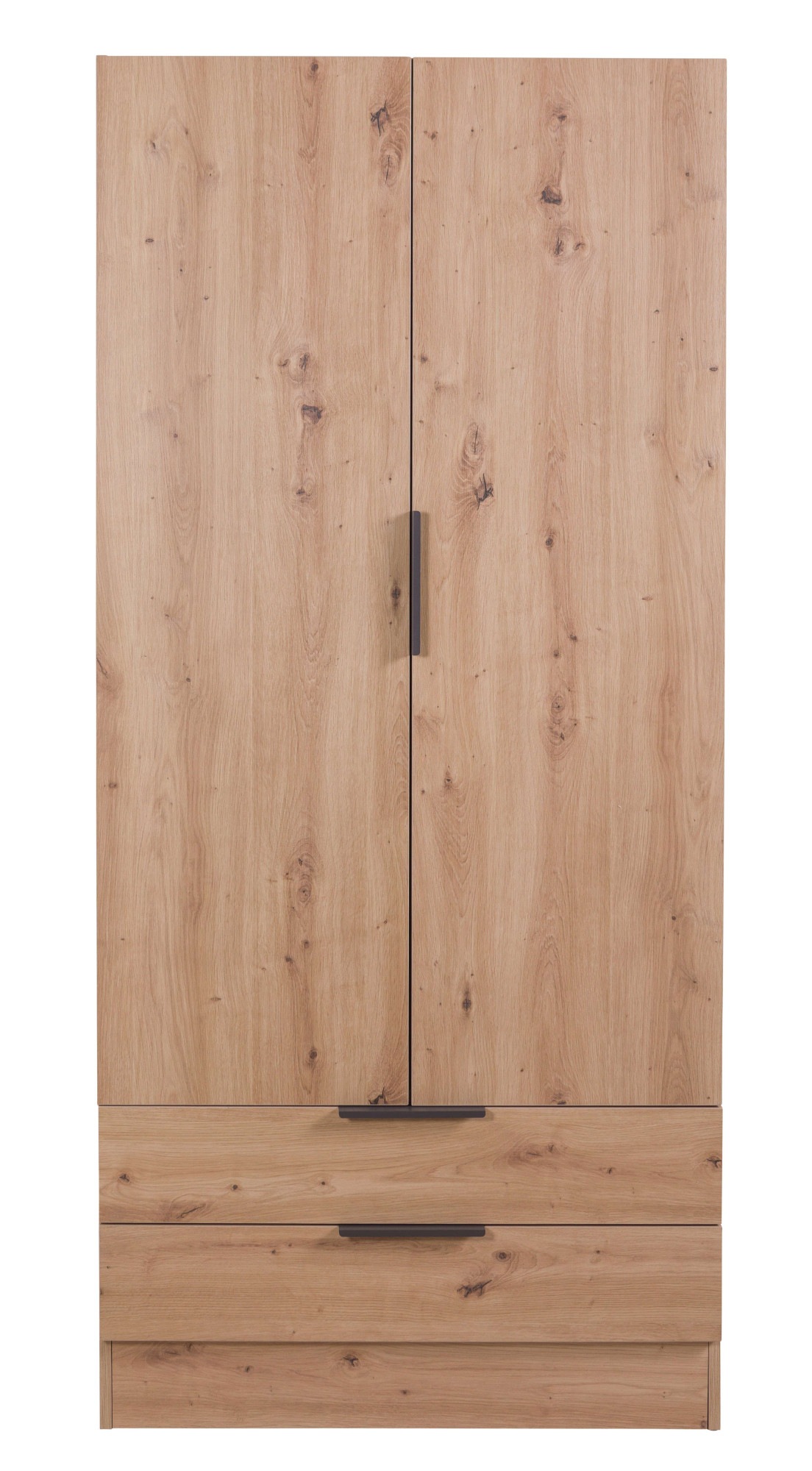 Composad Garderobenschrank »Espresso,Kleiderschrank, Raumsparschrank, Multifunktionsschrank«, (1 St.), mit 2 Türen und 2 Schubladen