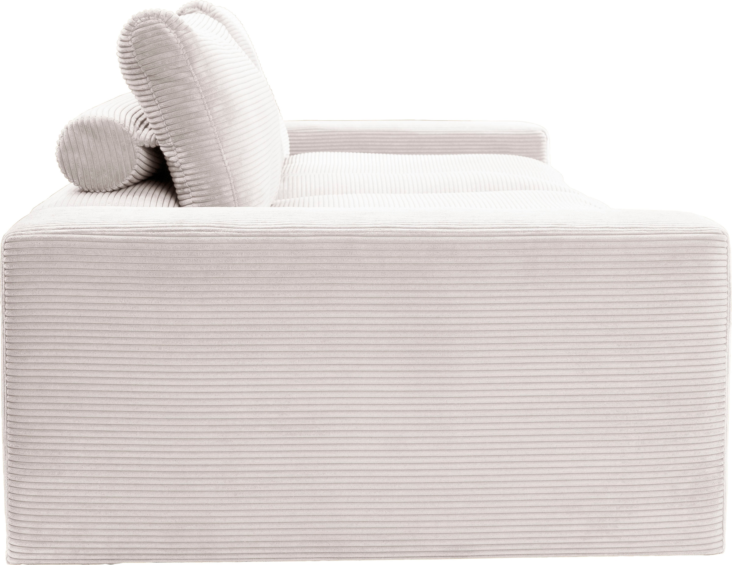 alina Big-Sofa »Sandy«, 296 cm breit und 123 cm tief, in modernem Cordstoff