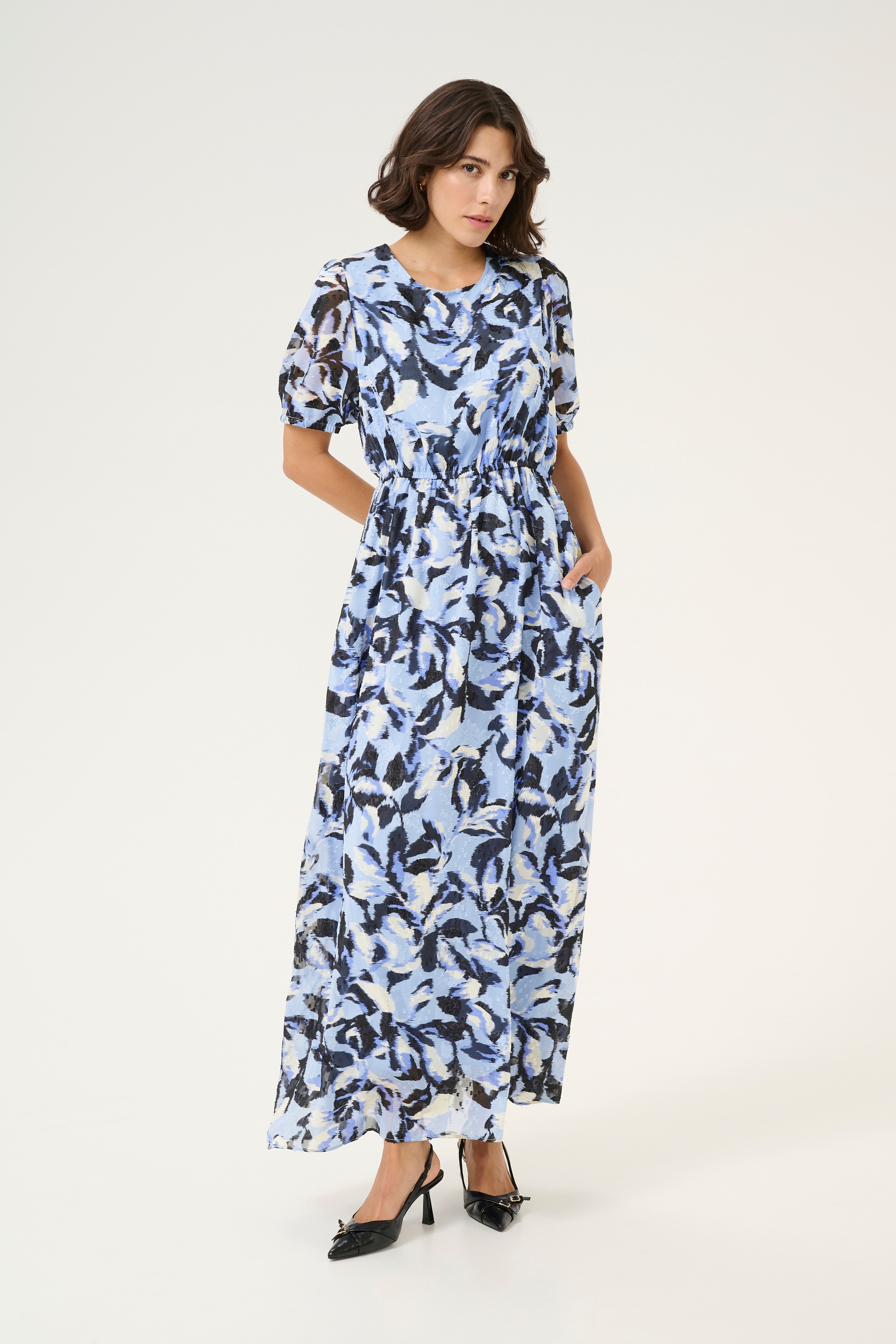 KAFFE Midikleid »Kleid KAelina«