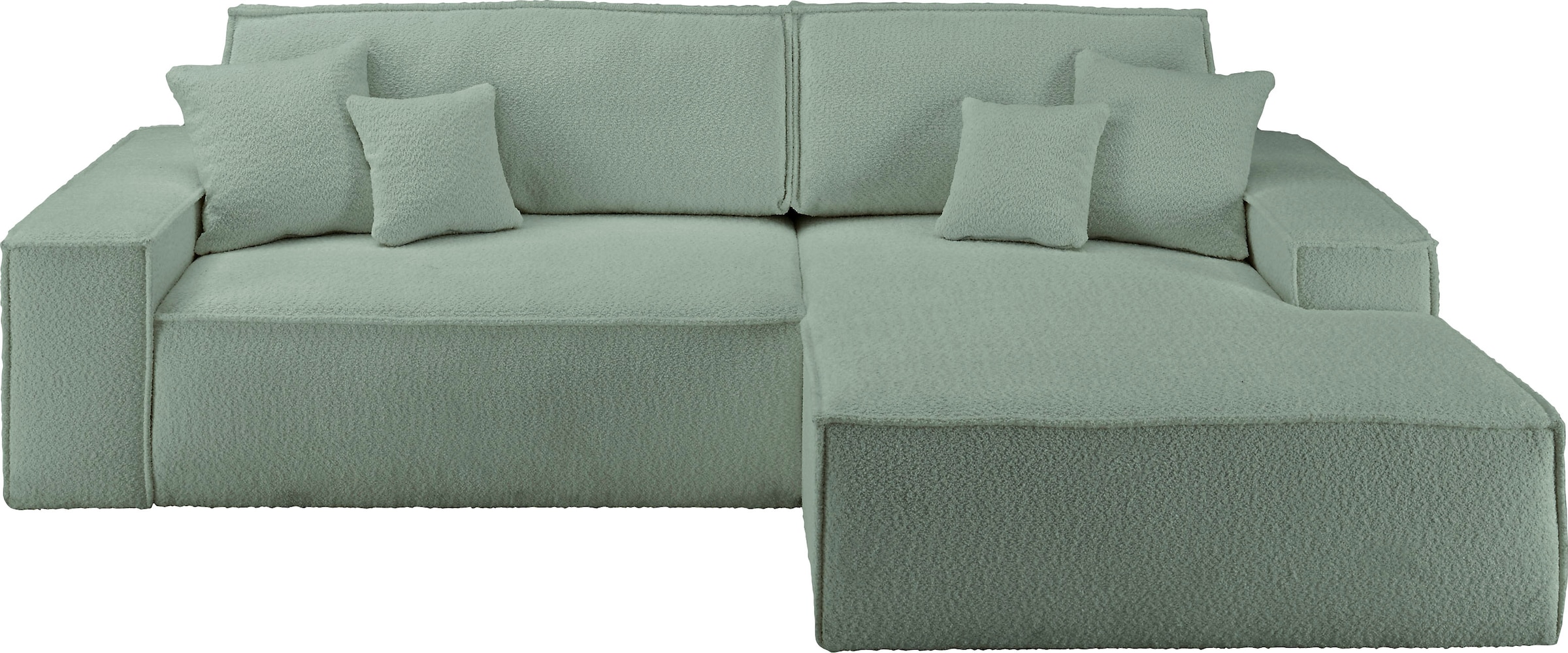 andas Ecksofa »FINNLEY Schlafsofa 267 cm, L-Form mit Schlaffunktion & Bettk günstig online kaufen
