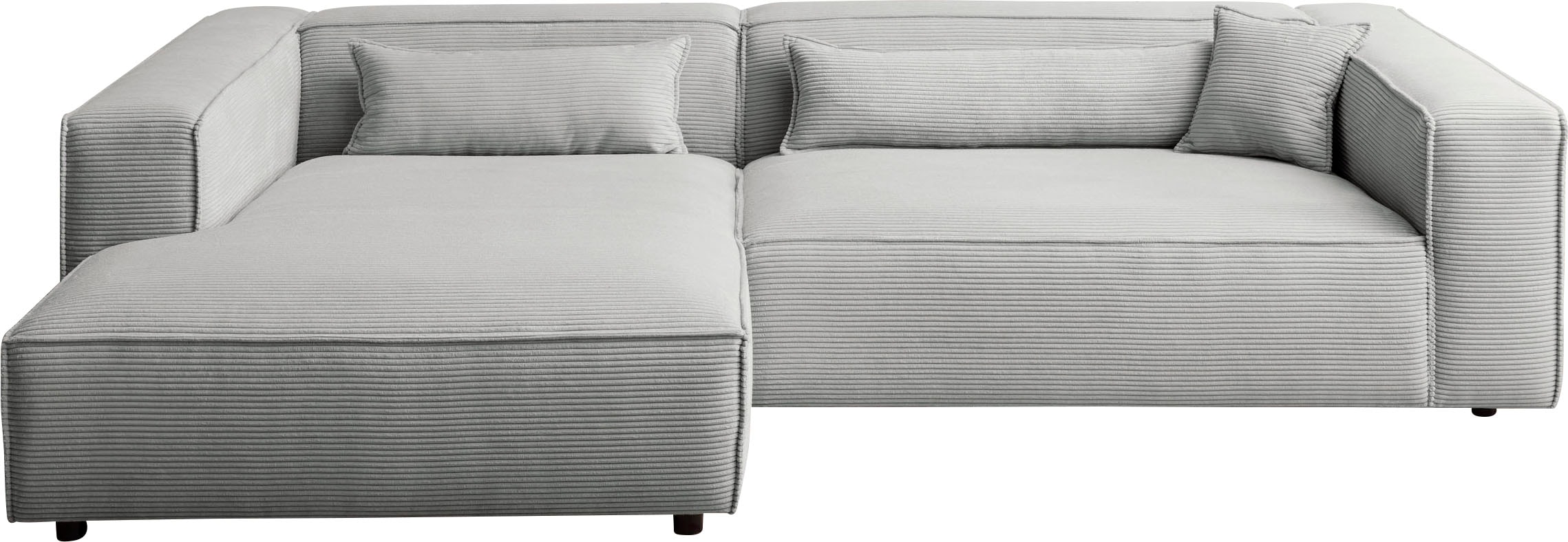 LeGer Home by Lena Gercke Ecksofa »PIARA XXL, Big-Sofa, Cord, Leinenoptik o günstig online kaufen