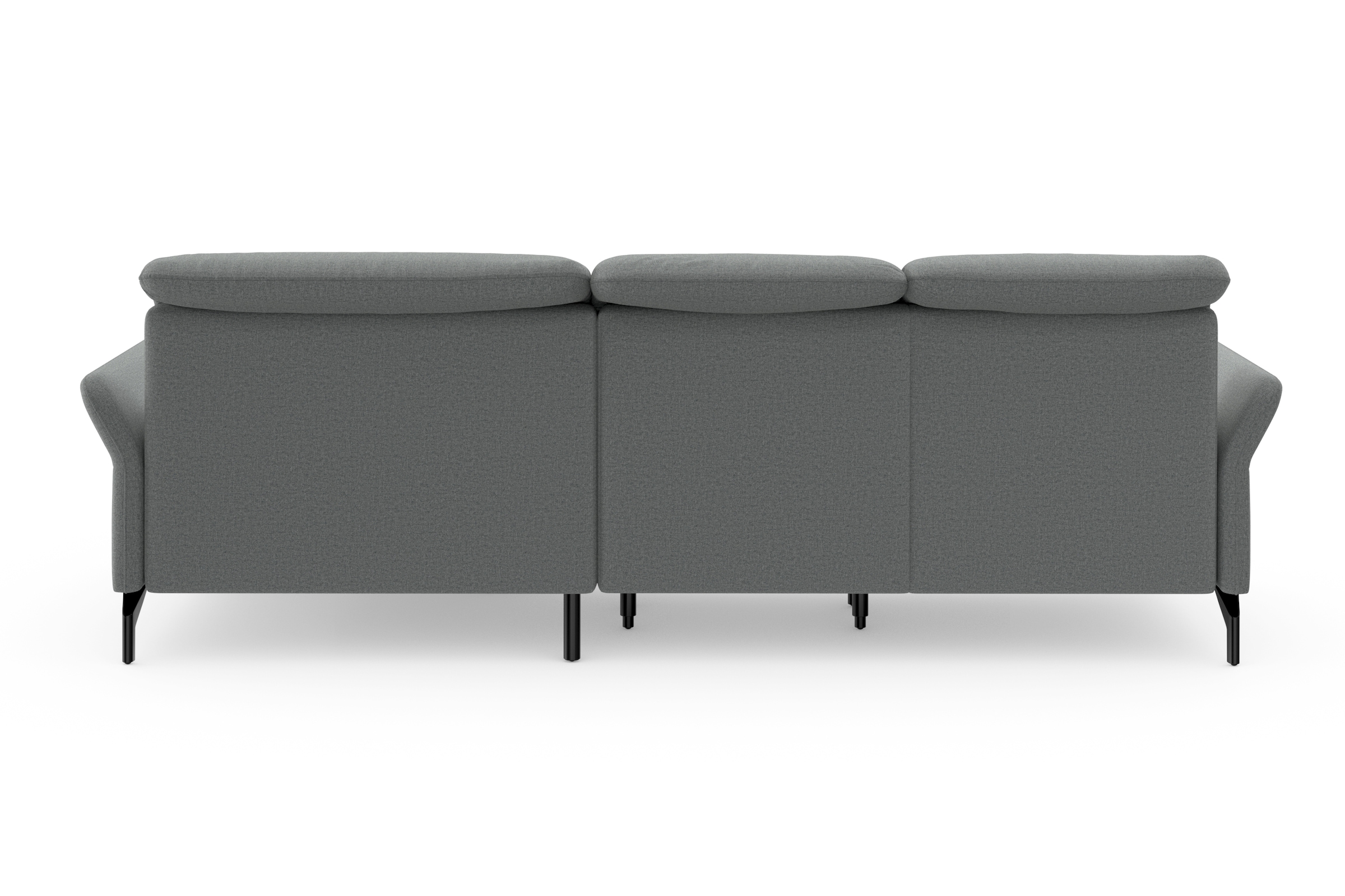 sit&more Ecksofa »Fashion L-Form«, wahlweise mit Kopfteilverstellung und Vorziehsitz, motorisch