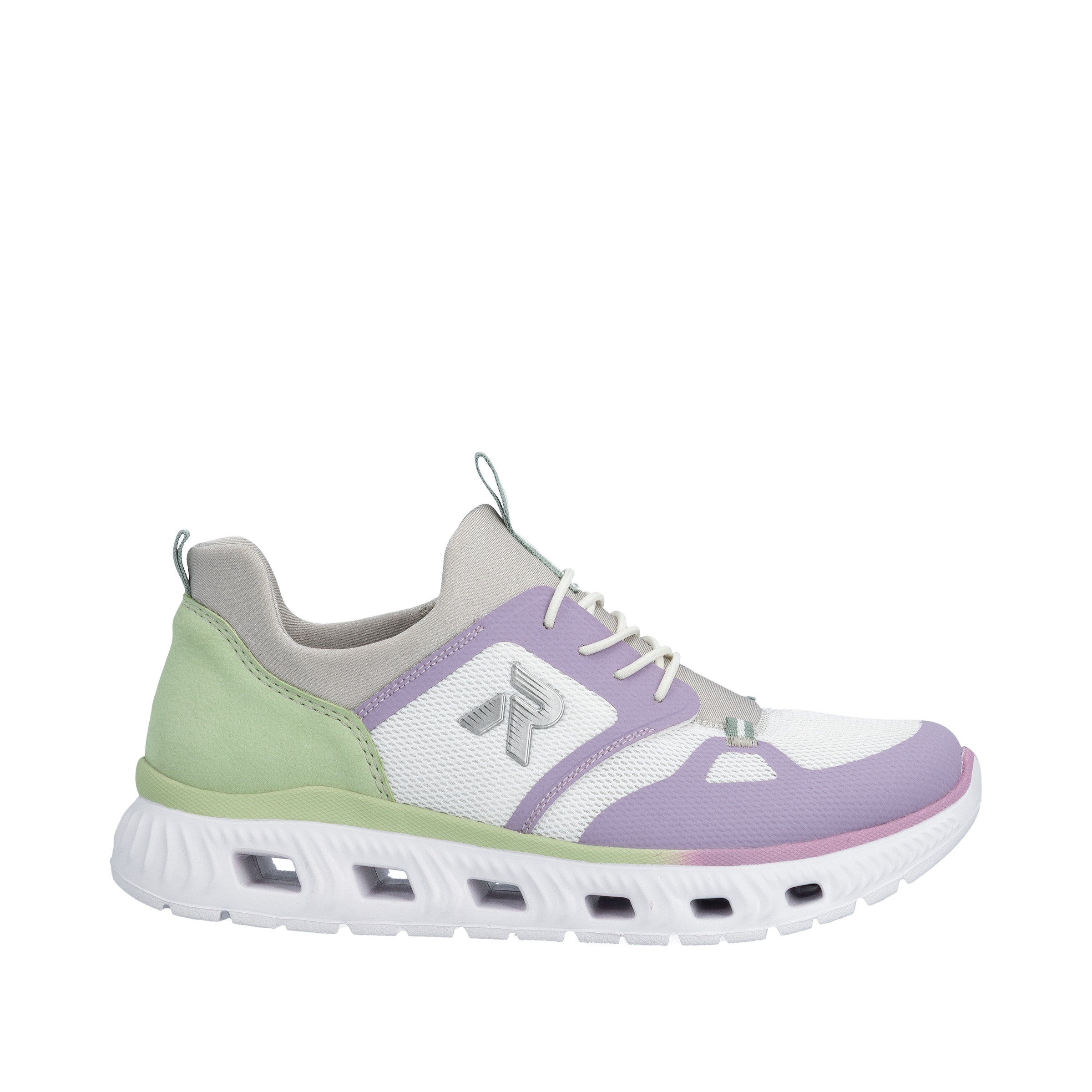 Rieker Slip-On Sneaker  Slipper, Freizeitsneaker, Halbschuh mit MemoSoft- Innensohle