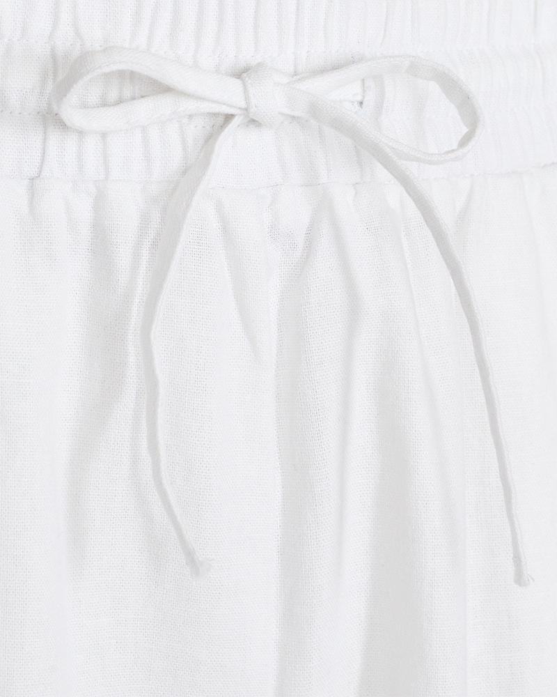 FREEQUENT Leinenhose »FQLAVA-PANT«, Sommerhose aus Leinenmix und mit Kordelzug