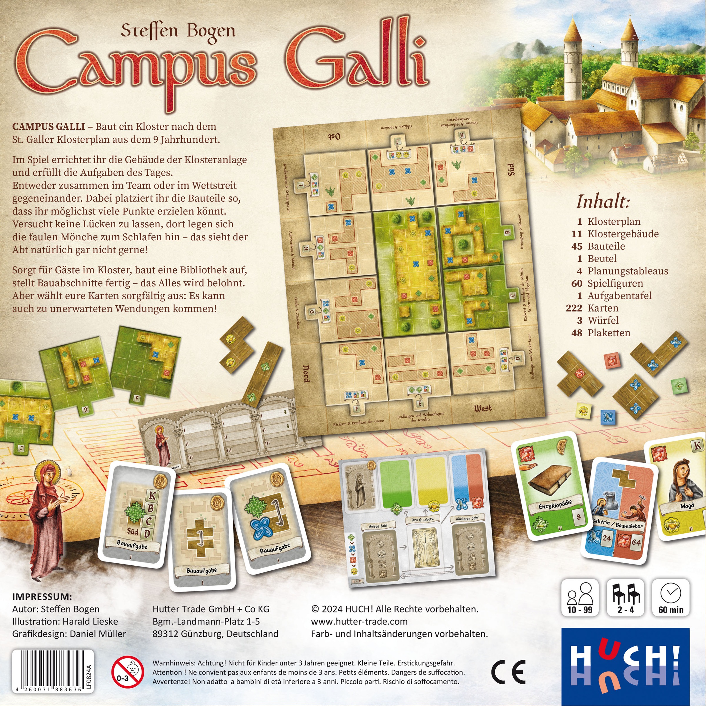 HUCH! Spiel »Campus Galli«
