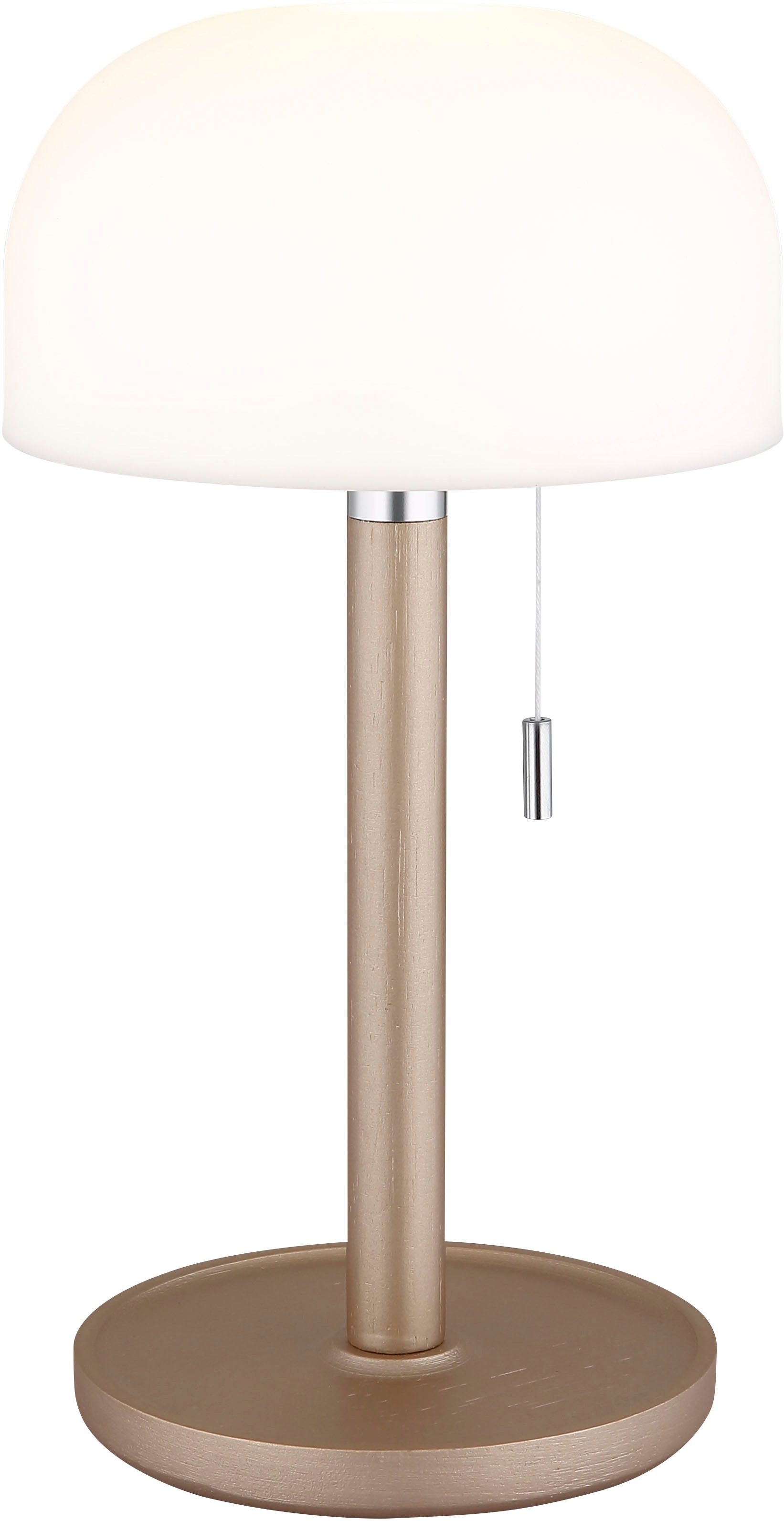 GLOBO LIGHTING LED Tischleuchte »NORMAN«, LED fest integriert, CCT-Funktion von warmen 3000 K bis kühleren 6000 K