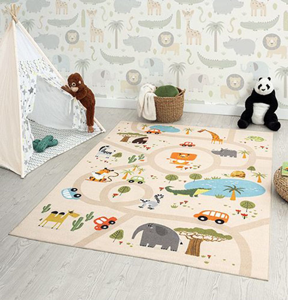 the carpet Teppich »Happy Life«, rechteckig, 4 mm Höhe, Life Kinderzimmer T günstig online kaufen