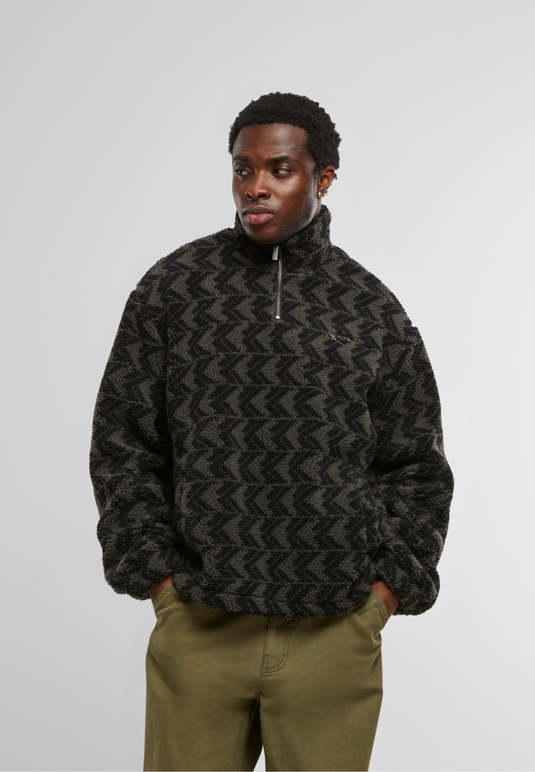 Karl Kani Sweater »Karl Kani Metal Signature Monogram Teddy Troyer«, 1 Stk.
