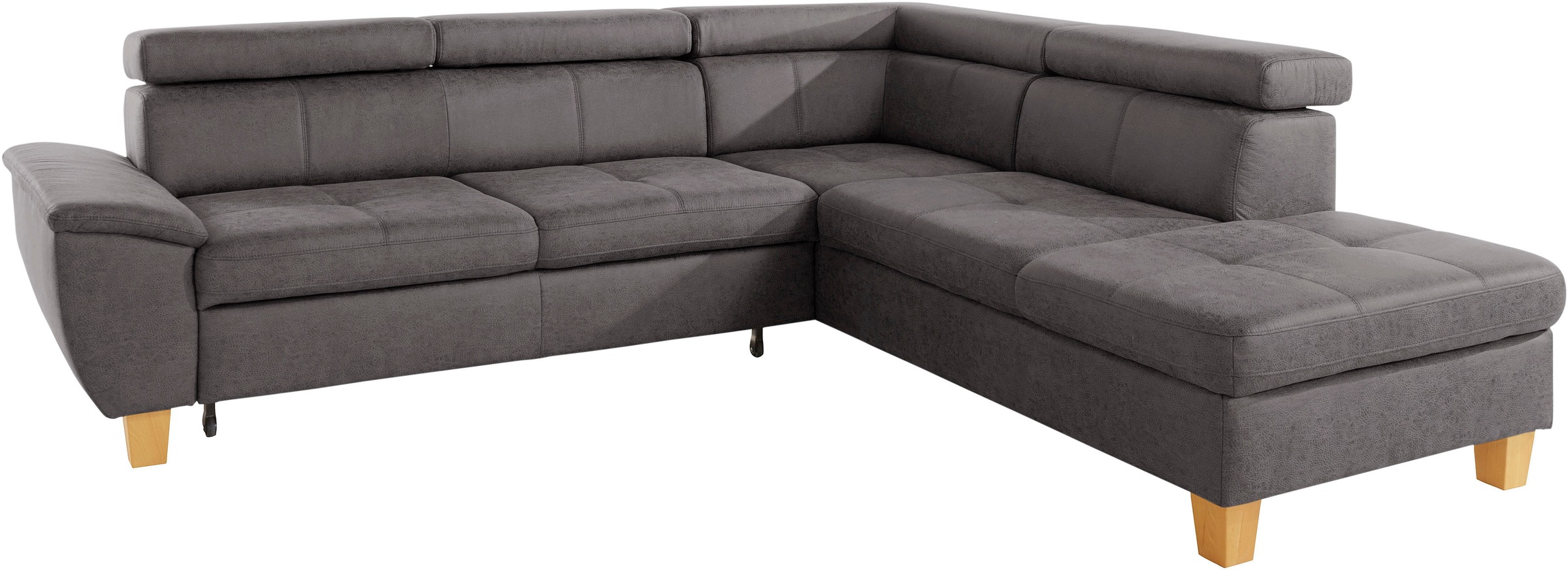 exxpo - sofa fashion Ecksofa »Enya, hoher Sitzkomfort, Breite 266cm, bequem günstig online kaufen