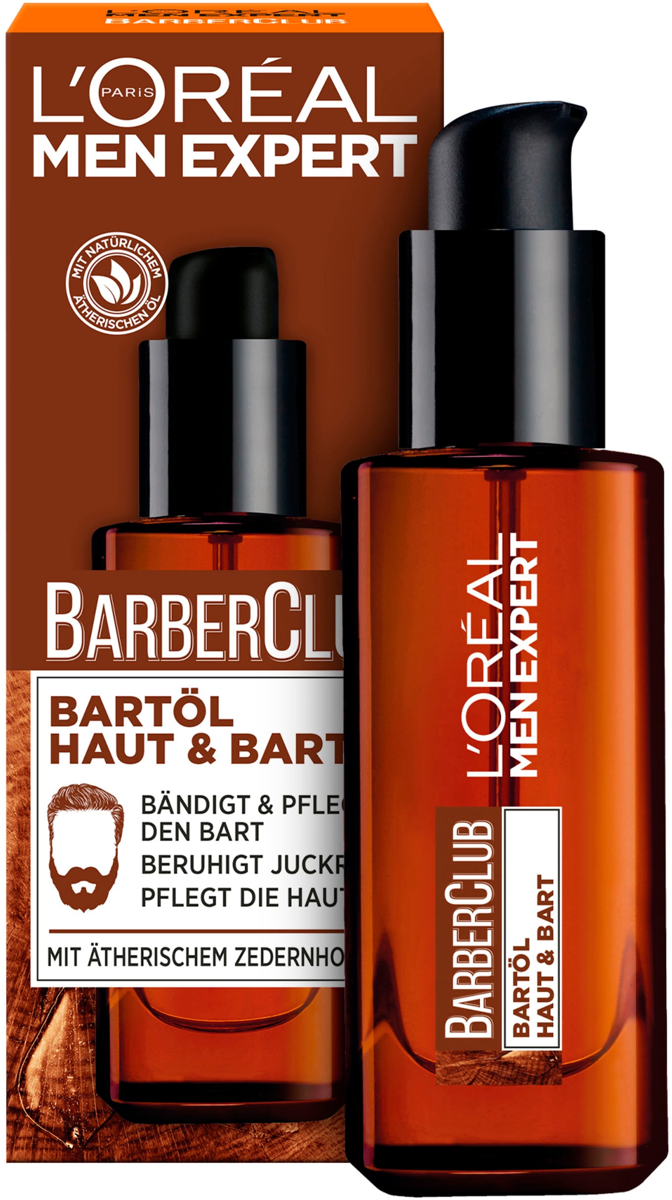 2. Bild von L'ORÉAL PARIS MEN EXPERT Gesichtsöl »L'Oréal Men Expert Bartpflege Set mit Bartöl«, besonders für das Gesicht geeignet