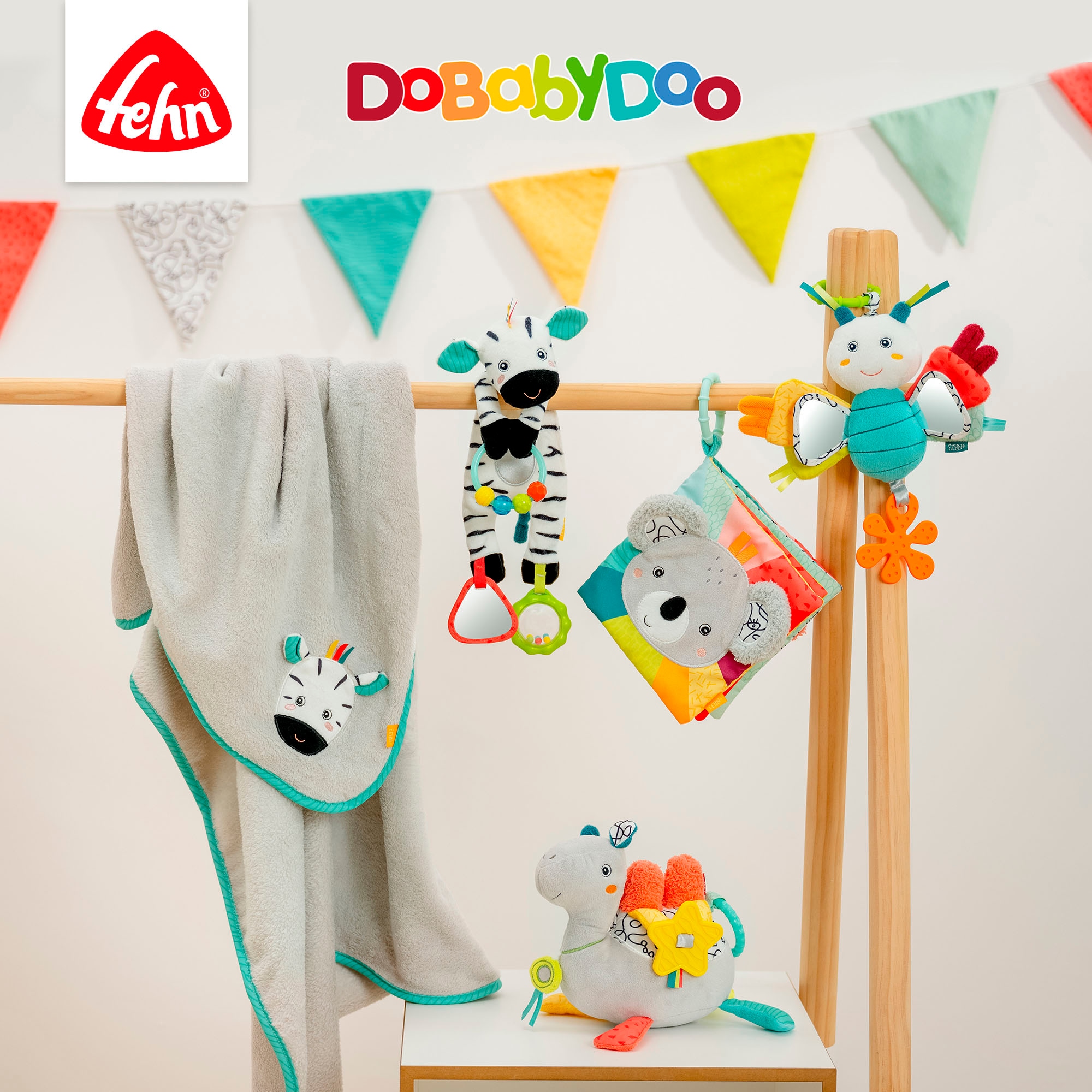 Fehn Greifspielzeug »DoBabyDoo, Activity-Schmetterling«