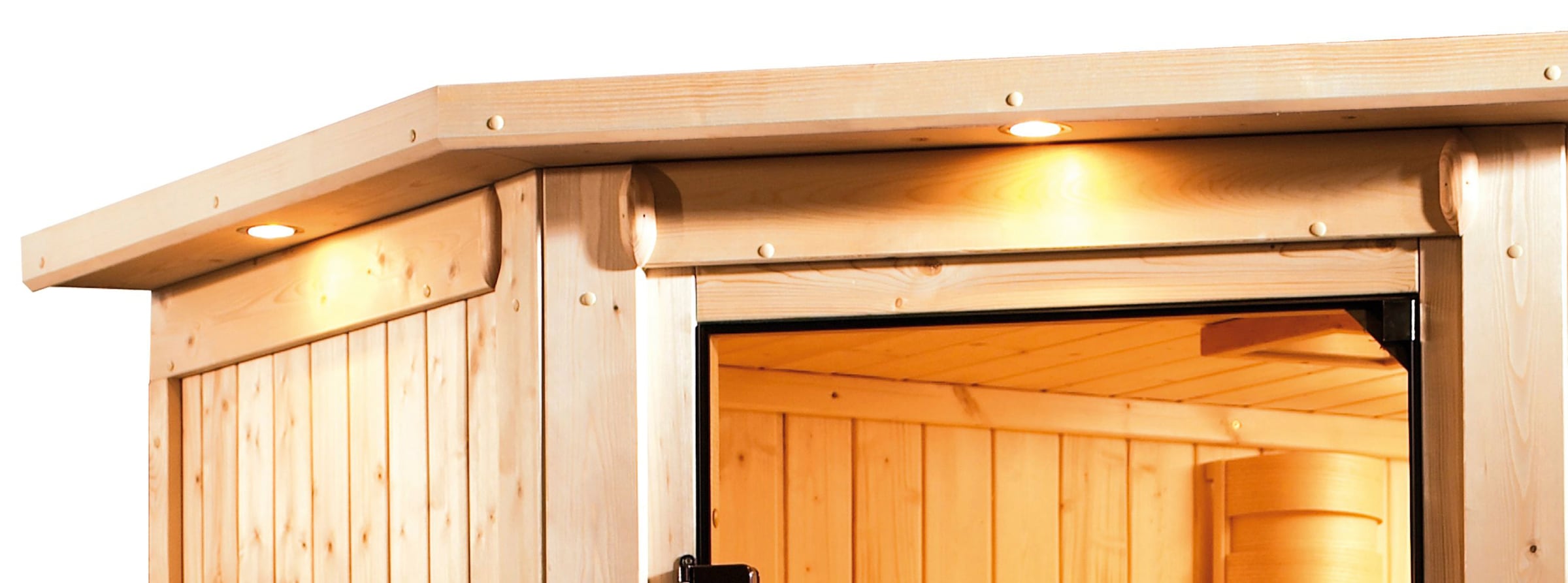 Karibu Sauna »Tomke« Set,  ohne Ofen