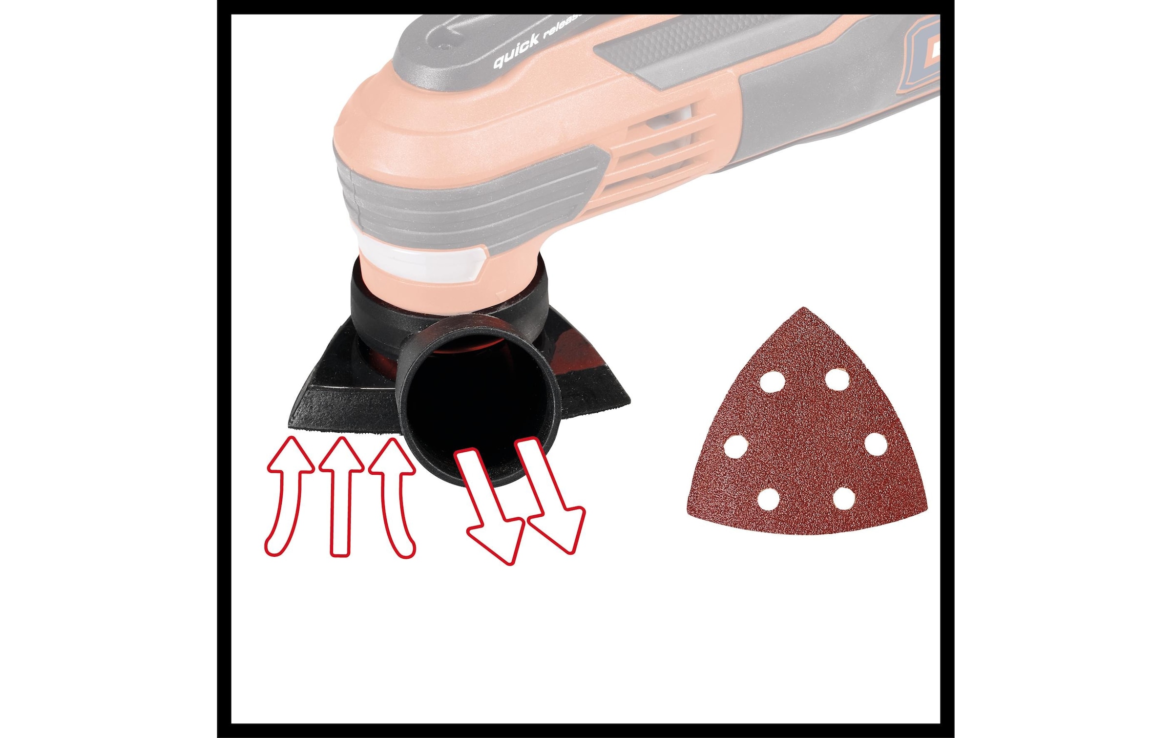 Einhell Elektro-Multifunktionswerkzeug »TE-MG 350 EQ« Set, 