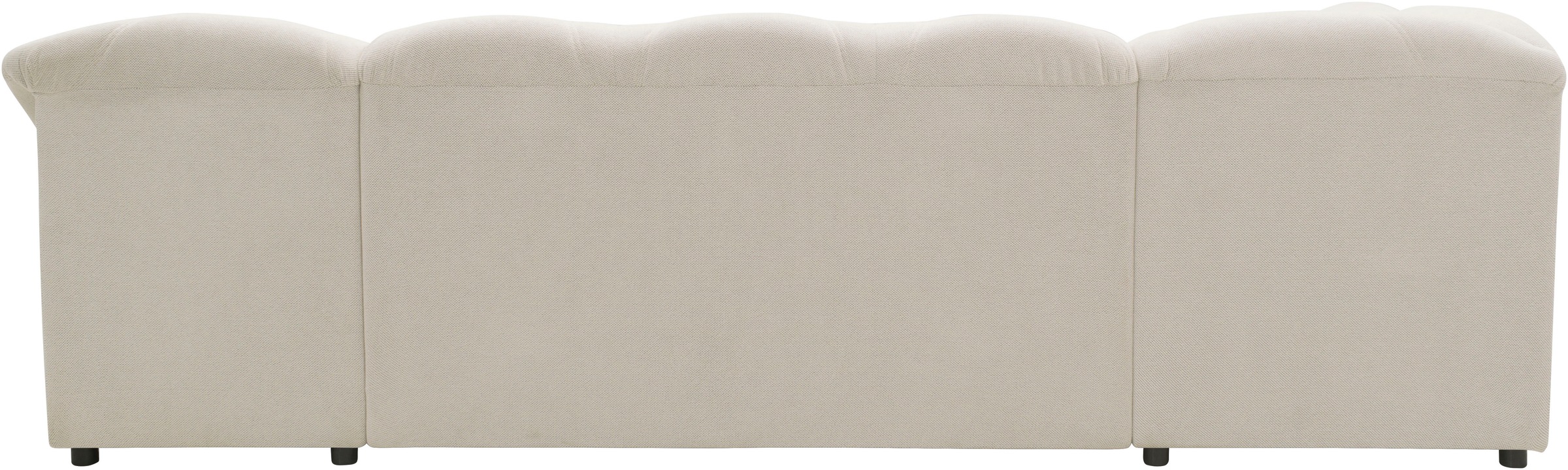 DOMO collection Wohnlandschaft »Flores auch in Leder-Bezug, B/T/H: 293/180/86 cm, U-Form«, (3 St.), wahlweise mit Bettfunktion, wahlweise mit Federkern