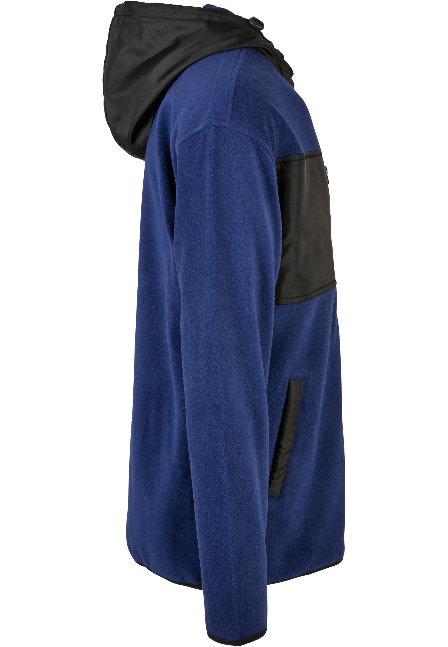 URBAN CLASSICS Winterjacke »Urban Classics Herren Hooded Micro Fleece Jacket« 1 Stk. tlg. mit Kapuze