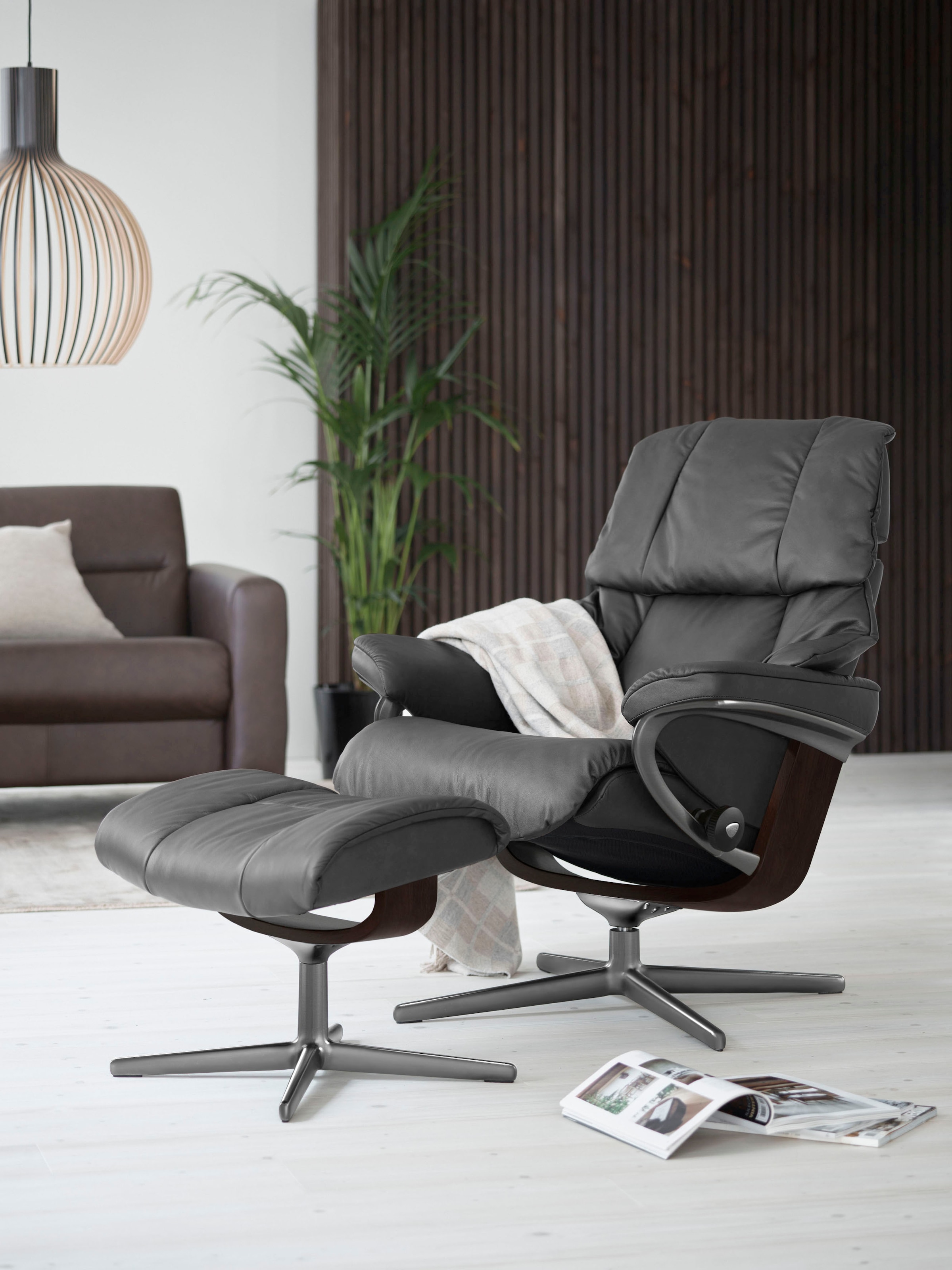 Stressless Relaxsessel "Reno", (Set, Relaxsessel mit Hocker), mit Hocker, m günstig online kaufen