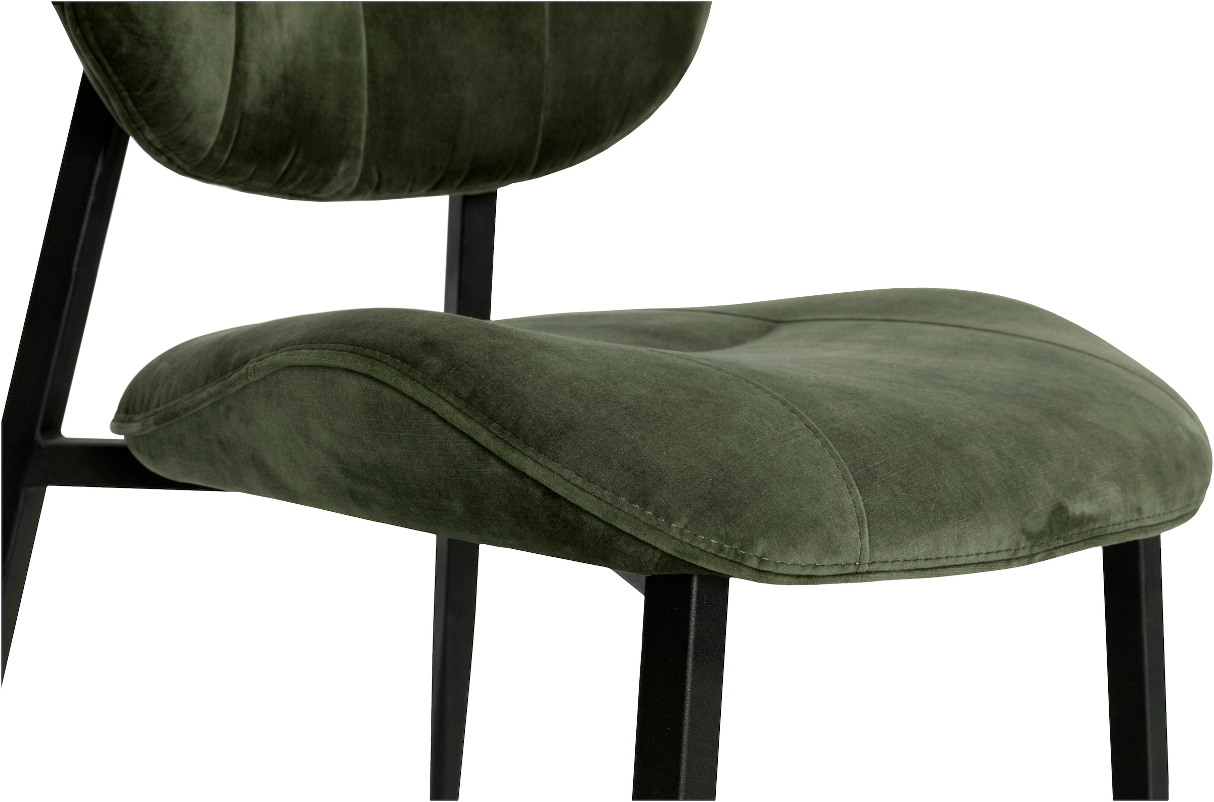 OMG Design Esszimmerstuhl »Jona«, (Set), 2 St., Stoff, Küchenstuhl Polsterstuhl, In drei stilvollen Farben erhältlich