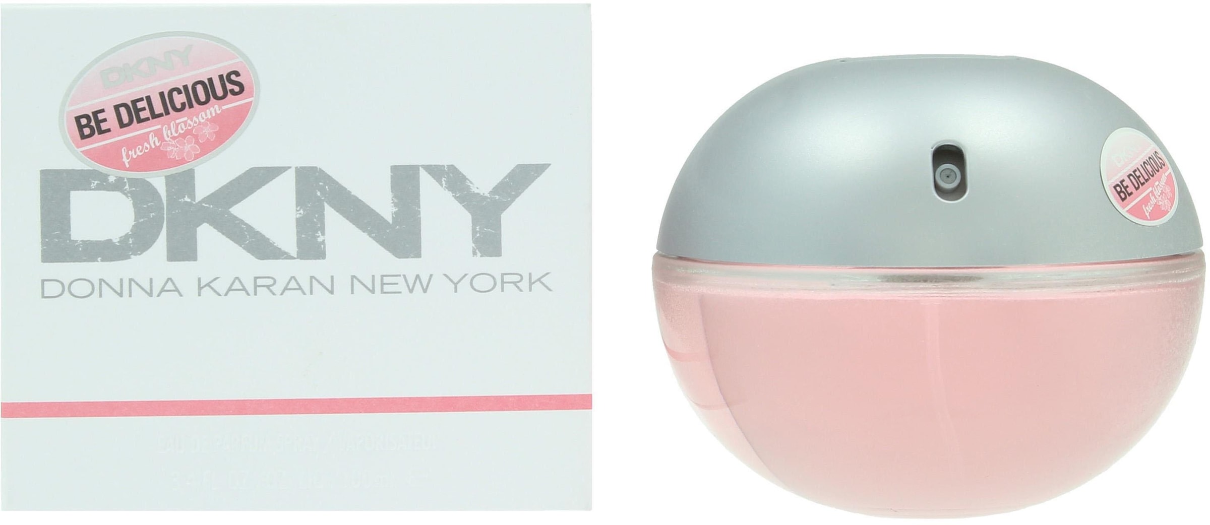 DKNY Eau de Parfum »Be Delicious Fresh Blossom«, Frischer, blumiger Duft für verspielte Sommermomente.
