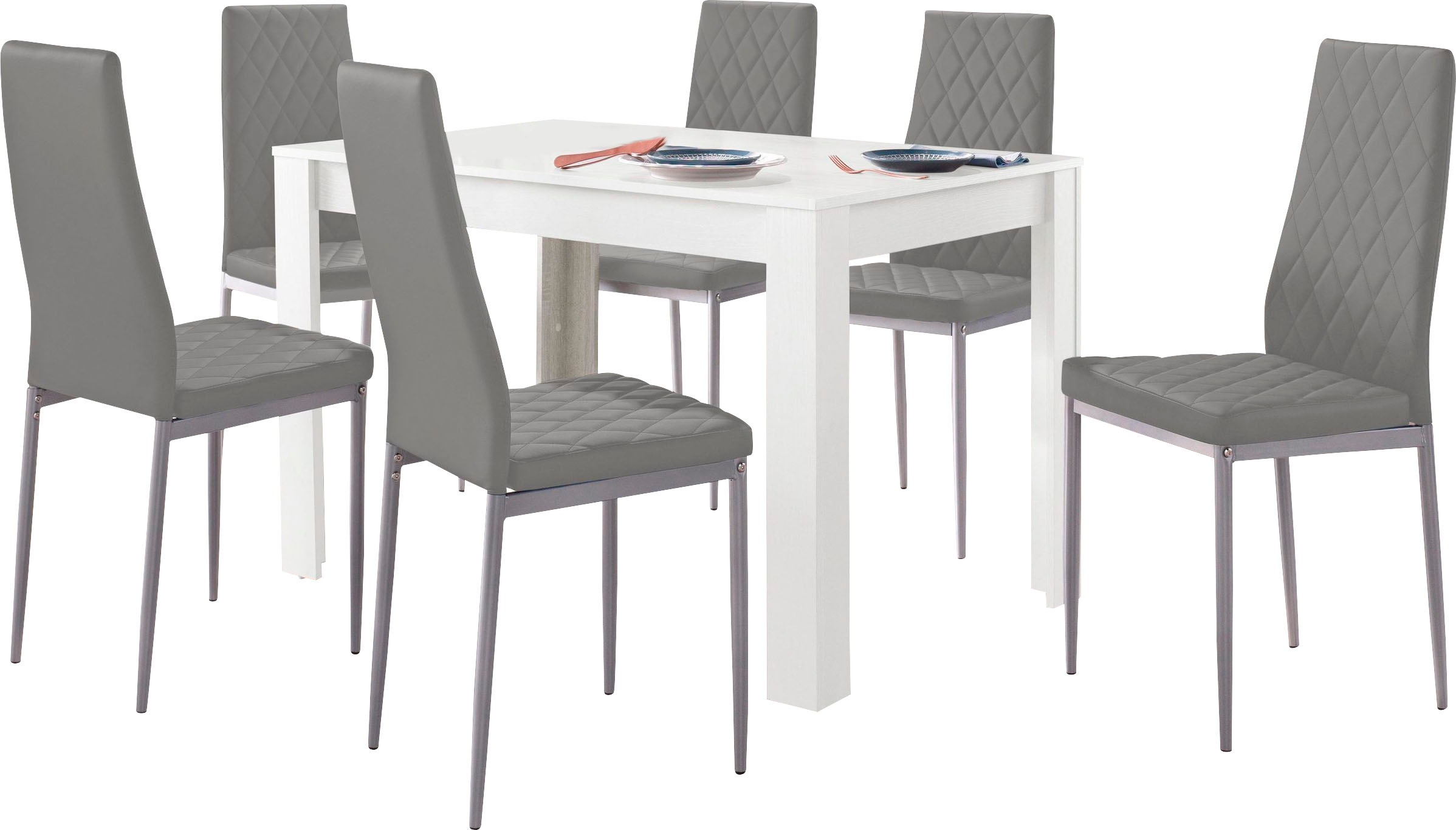 INOSIGN Essgruppe »TOPSELLER! Tisch, Stuhl, OTTOs Choice« Set, 5tlg. Set. T günstig online kaufen