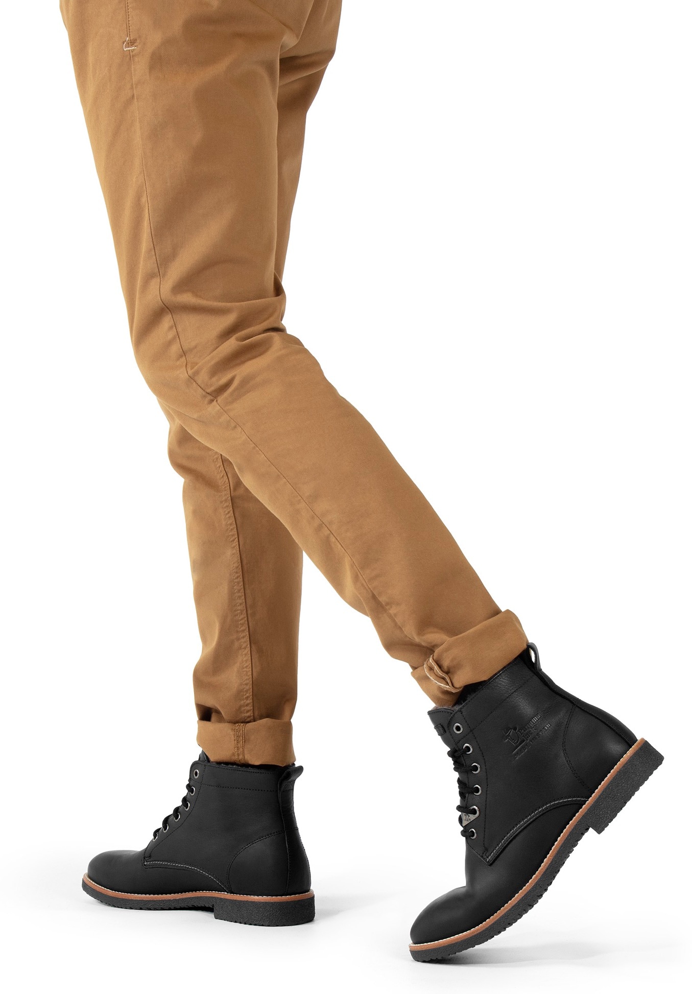 Panama Jack Winterboots, Winterstiefelette, Schnürboots, Outdoorschuh mit Kontrast-Rahmennaht