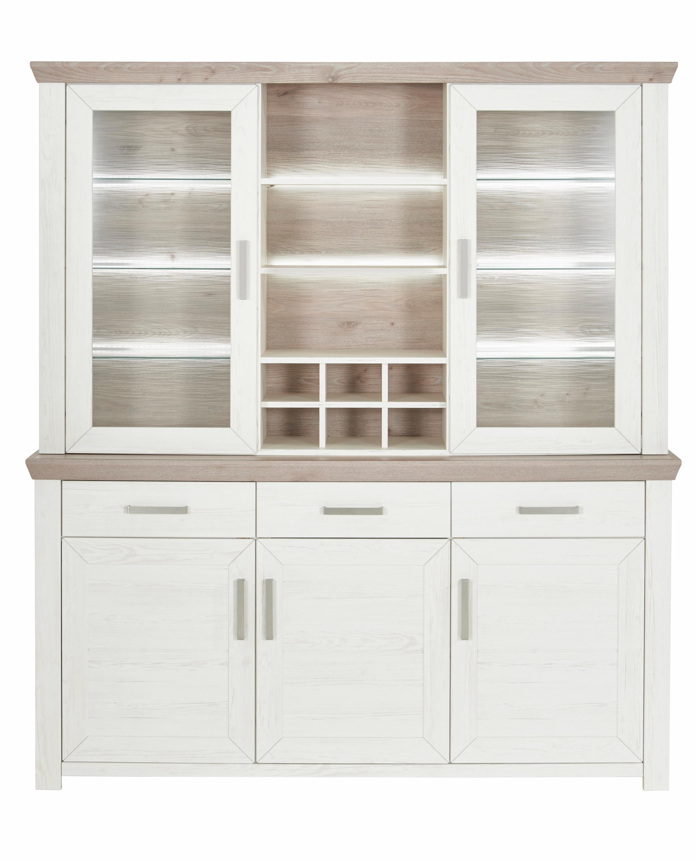 set one by Musterring Buffetschrank Aufsatzschrank) 2-teilig (Sideboard »york«, online und bestellen