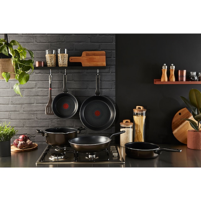 Tefal Bratpfanne »Tefal XL Force Pfanne Robust, Widerstandsfähig, leicht Zu  reinigen, Antihaftversiegelung, Thermo-Signal Temperaturanzeiger, Diffusion  Base Pfannenboden, Extragroße Form, Stabiler Griff«, Aluminium, (1 tlg.)  online bestellen