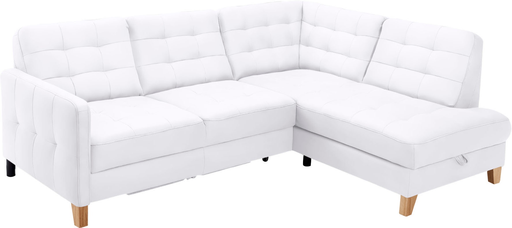 exxpo - sofa fashion Ecksofa "Elio, kompakt und komfortabel, bequem, zeitlo günstig online kaufen