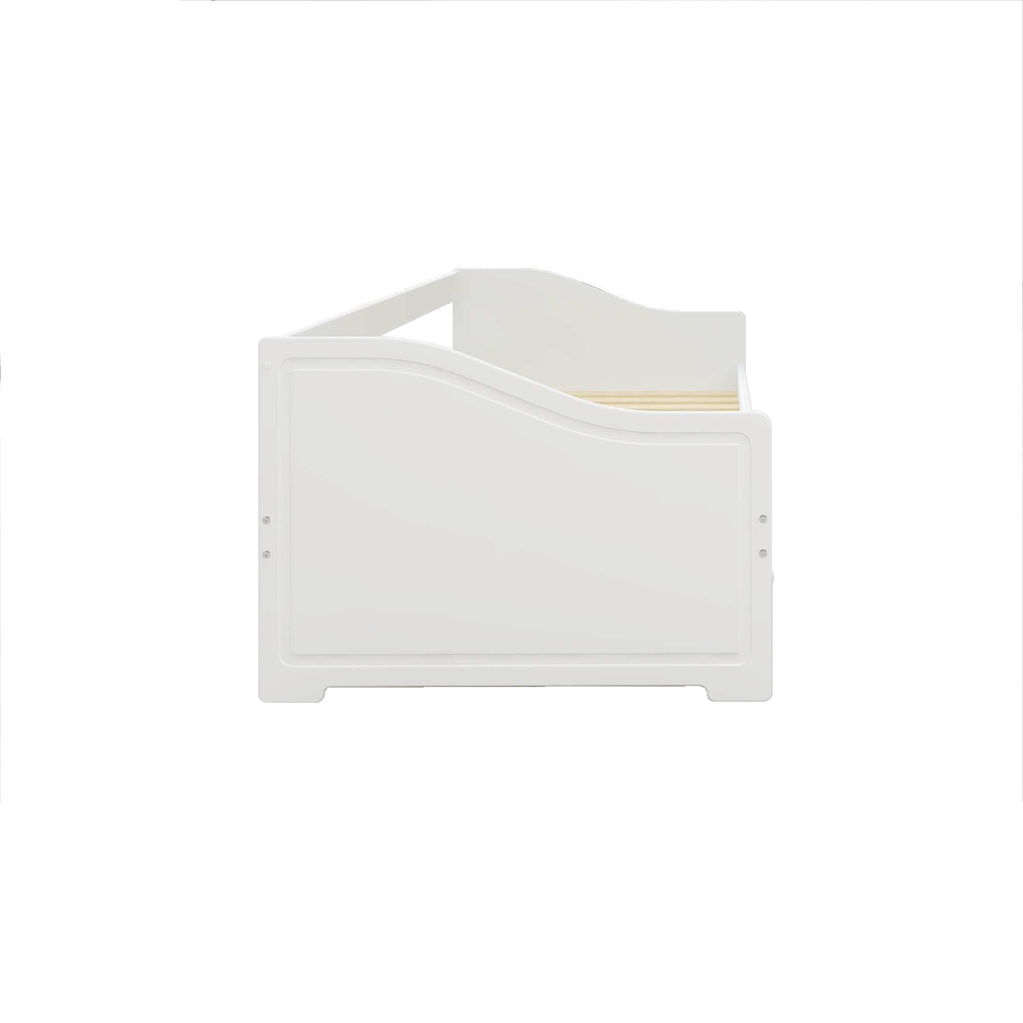 Home affaire Daybett »Arlo, inklusive 2 Matratzen + Lattenroste, Jugendbett, Gästebett,«, (Set, 5 tlg., Daybett inklusive 2-ter Schafgelegenheit, 2 Lattenroste, 2 Matratzen), 2 Schlafplätze, als Sofa nutzbar, Komplettbett