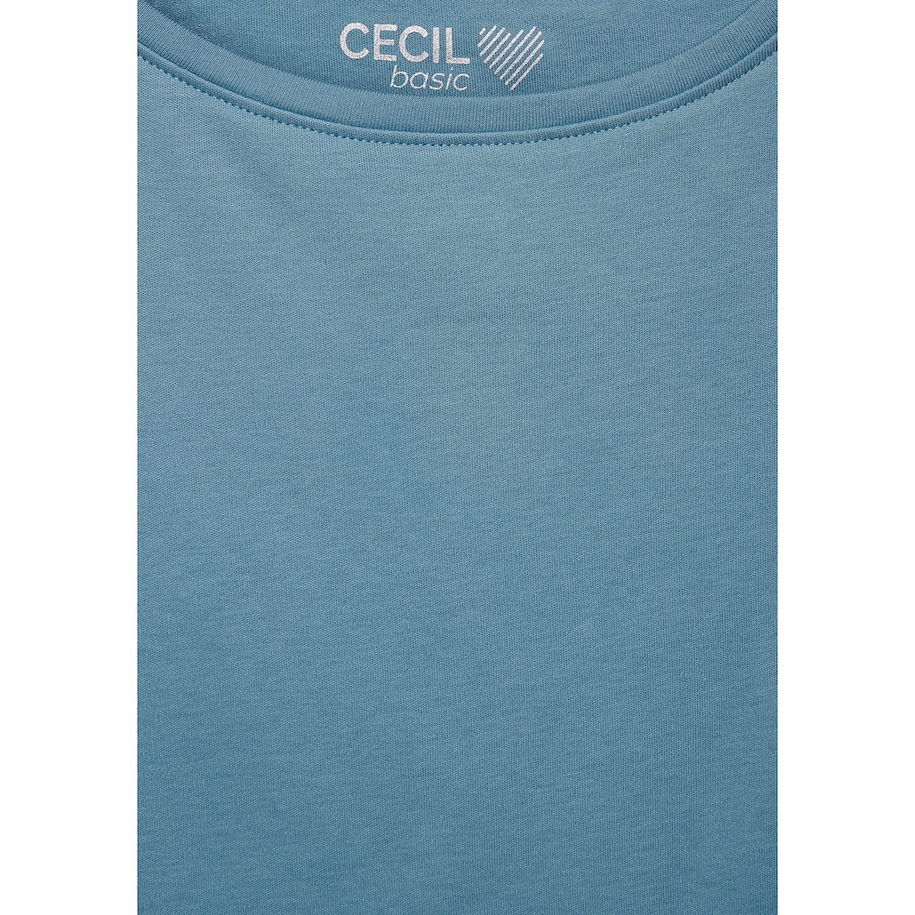 Cecil 3/4-Arm-Shirt »Basic Boatneck«