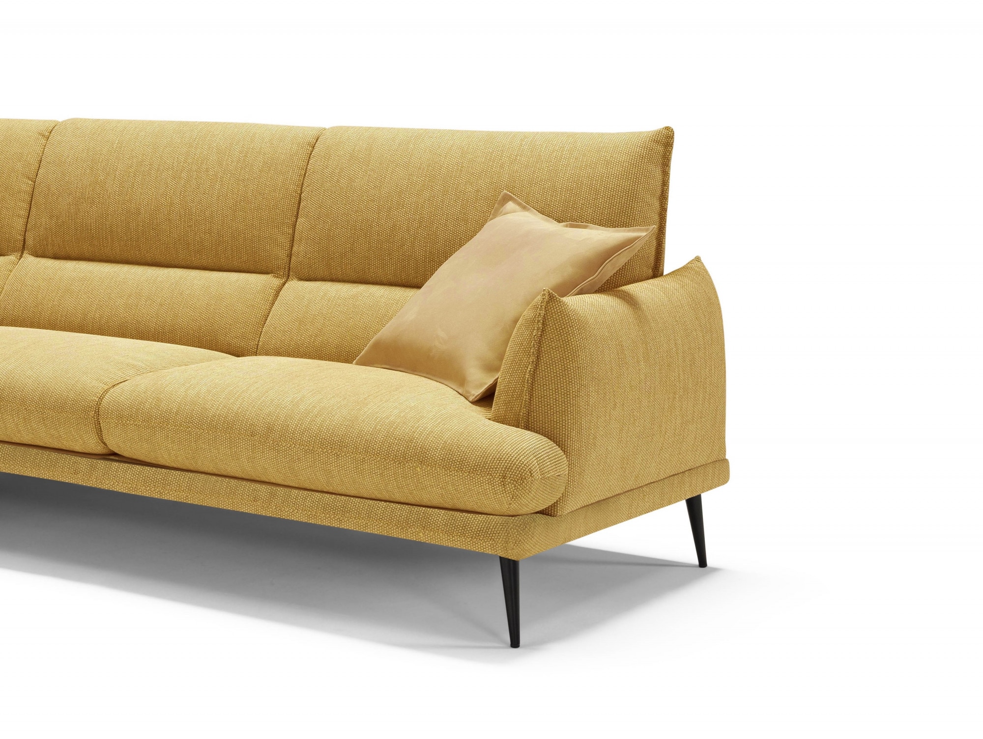 Egoitaliano Ecksofa »FUNNY, hochwertiges und aktuelles Design, bequeme Rückenlehne«, toller Sitzkomfort, L-Form