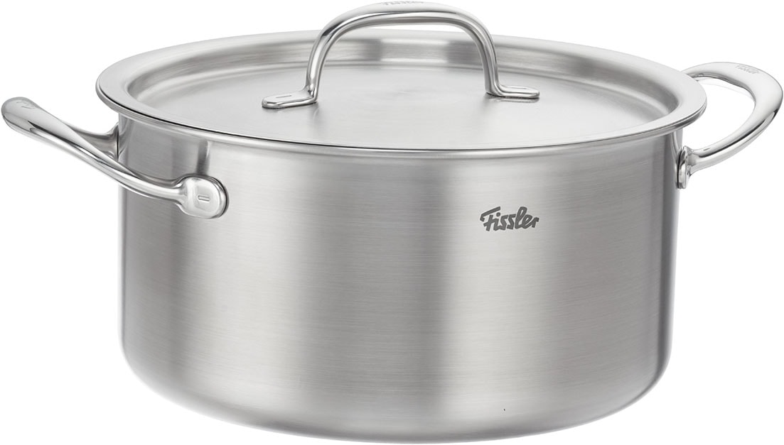 Fissler Kochtopf »M5 Pro-Ply Kochtopf 24 cm mit Metalldeckel« 1 tlg. Edelstahl 18/10