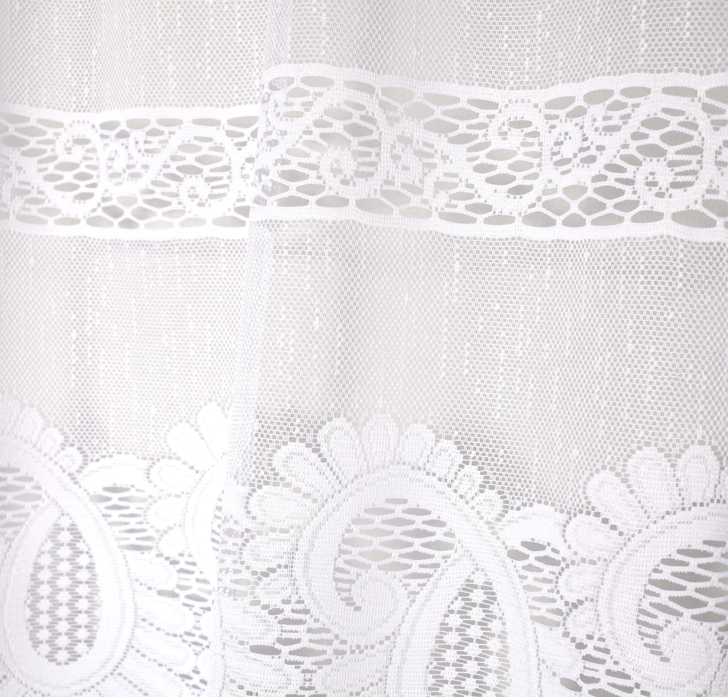 HOME WOHNIDEEN Gardine »LEONORA« Durchzuglöcher 1 Stk. tlg. Kurzstore Jacqu günstig online kaufen