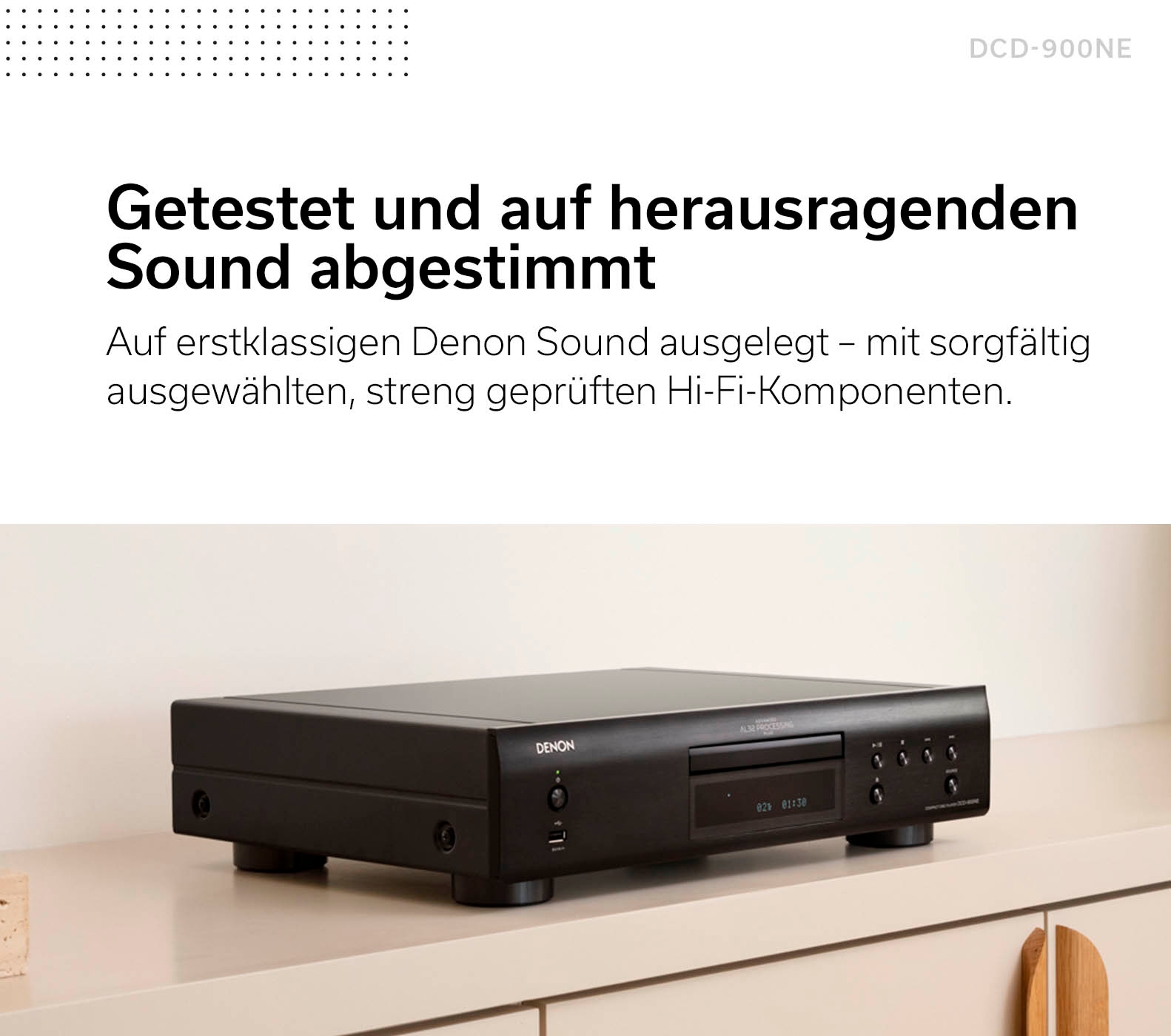 Denon CD-Player »DCD-900NE«, USB-Audiowiedergabe