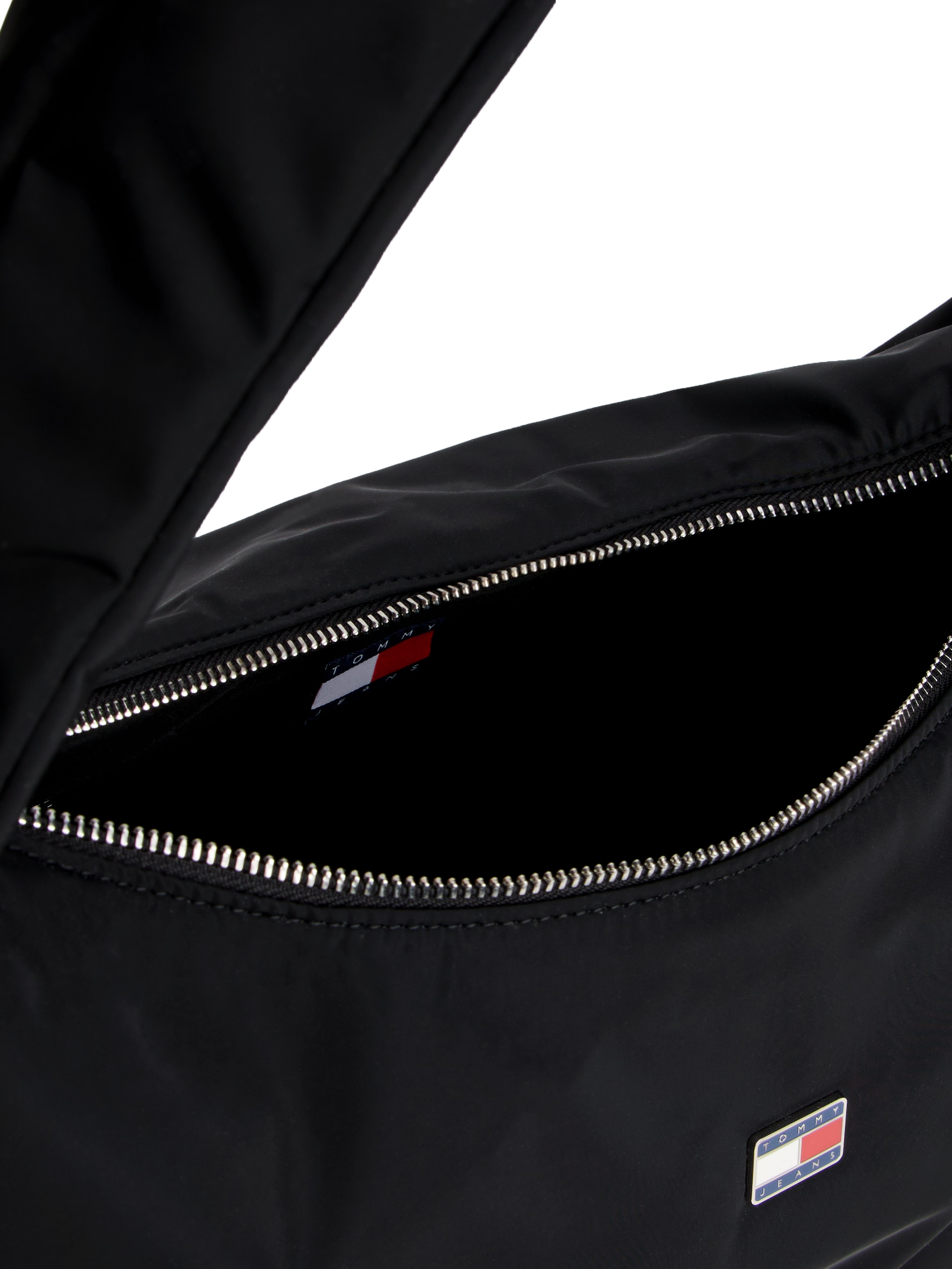 Tommy Jeans Hobo »TJW URBAN NYLON HOBO« , Damen Schultertasche, Minibag mit wertigem Logo-Emblem