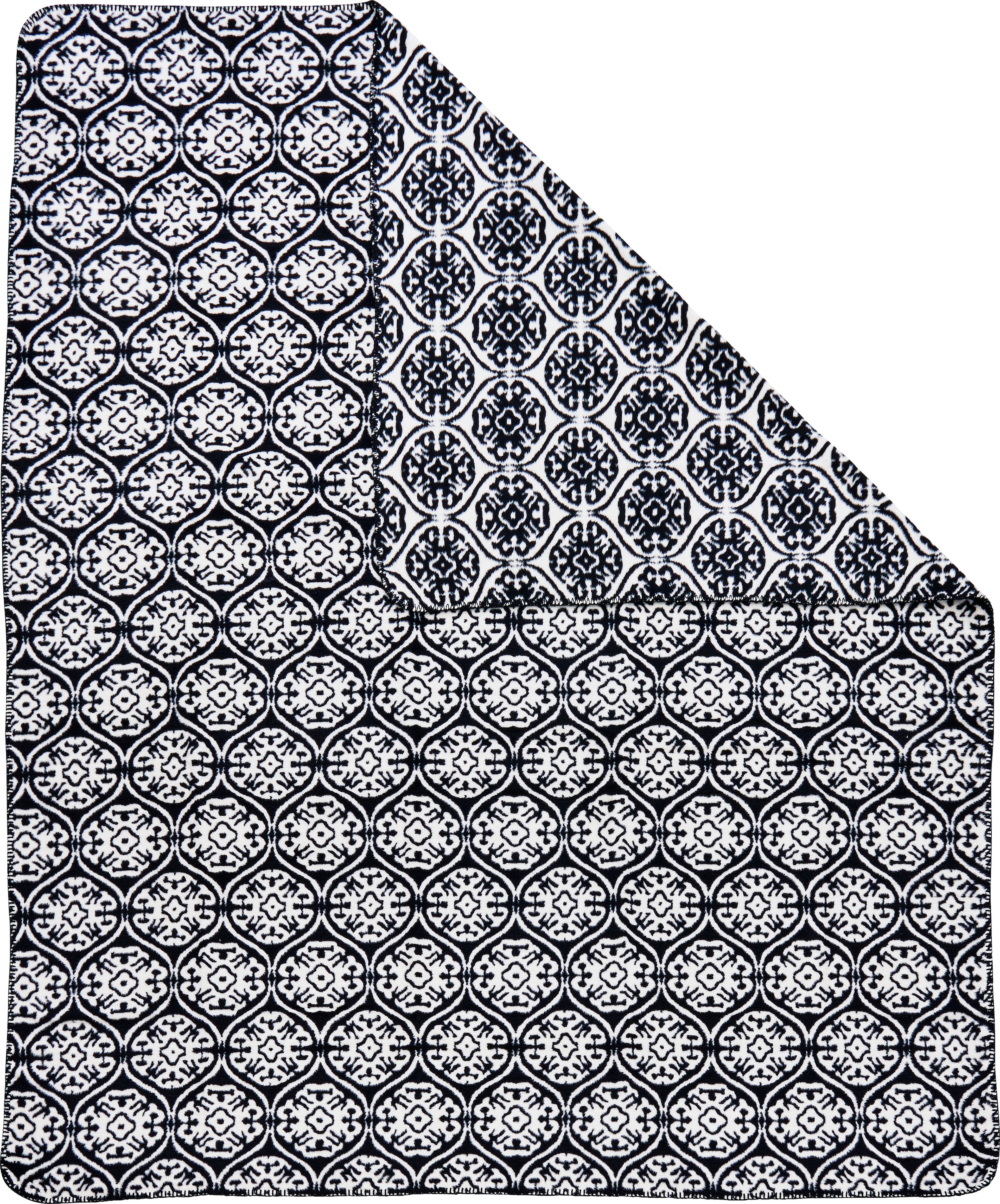 done.® Wohndecke »Florenz«, Wohndecke mit einfassender Ziernaht, Kuscheldecke