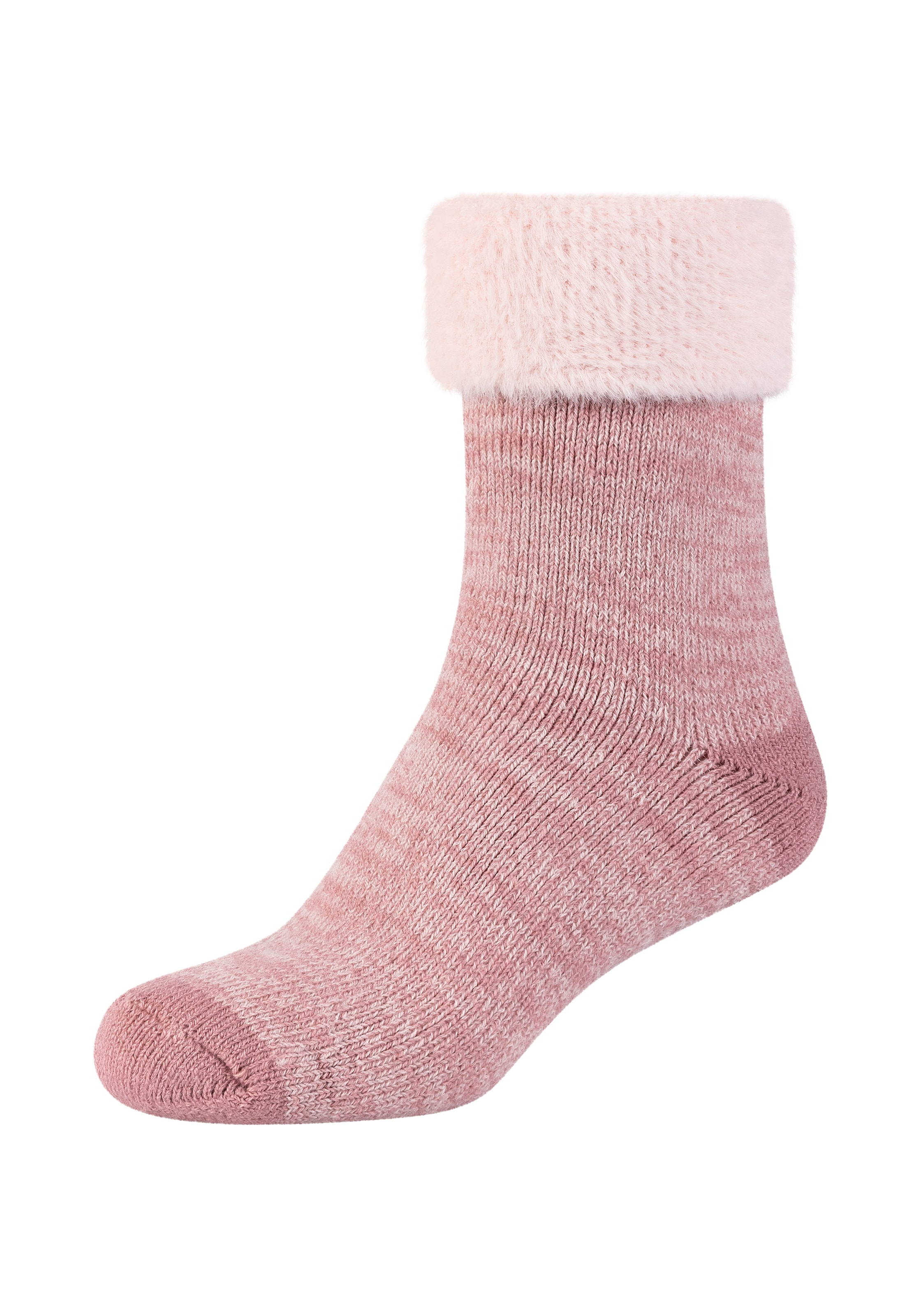 Camano Socken »warm & cozy«, (2 Paar), Mouline Cosy Socks, wärmende Qualität, sanfte Zehennähte, komfortabel