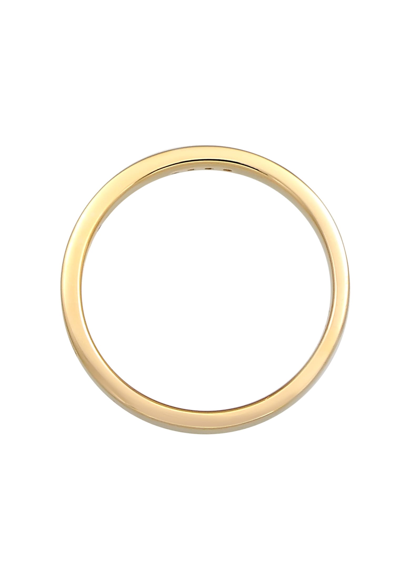 Elli DIAMONDS Verlobungsring »Diamant Weiß Brillantschliff (0.05 ct) 585 Gelbgold«