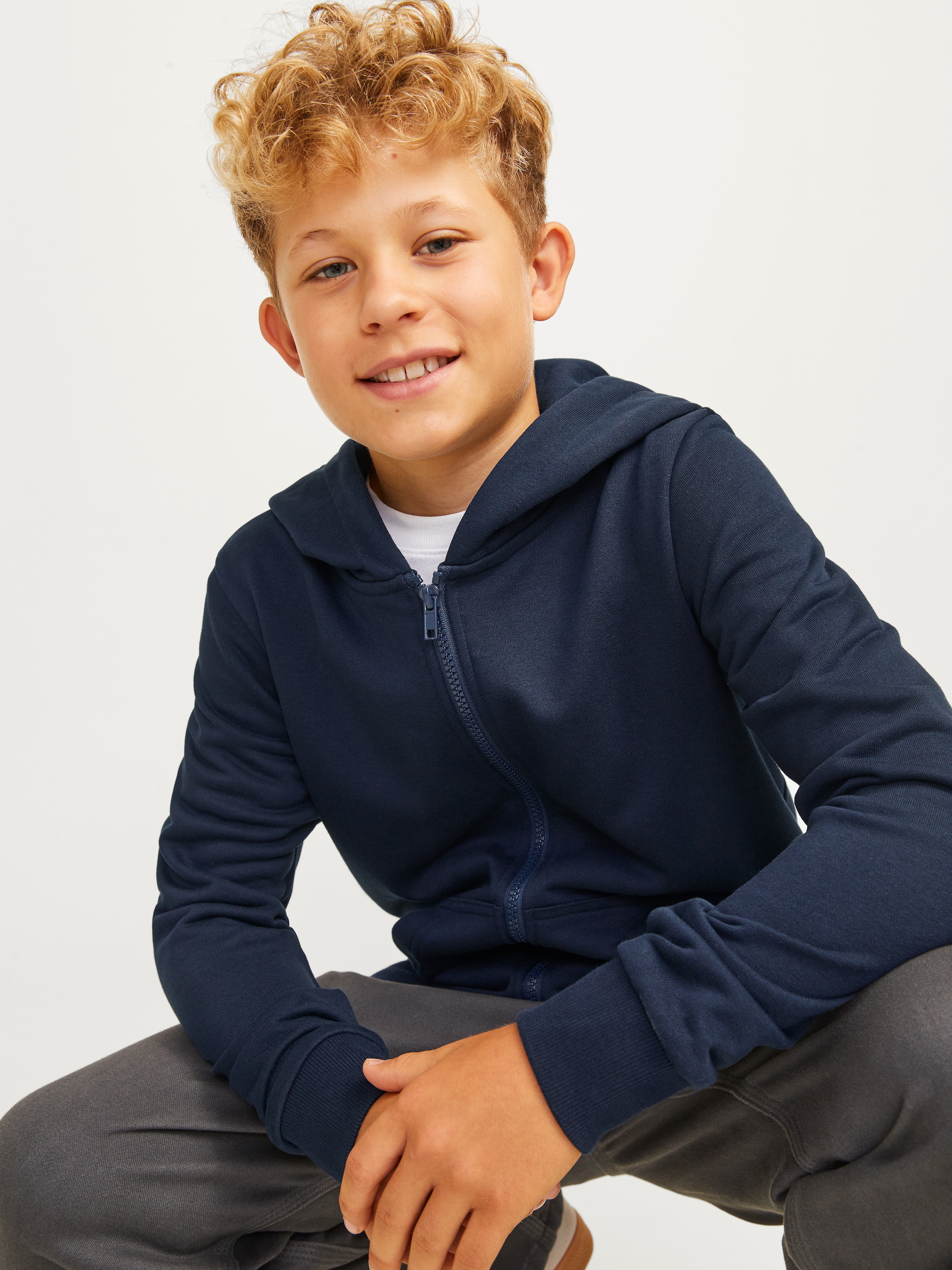 Jack & Jones Junior Sweatjacke »JJEBRADLEY SWEAT ZIP HOOD NOOS JNR«