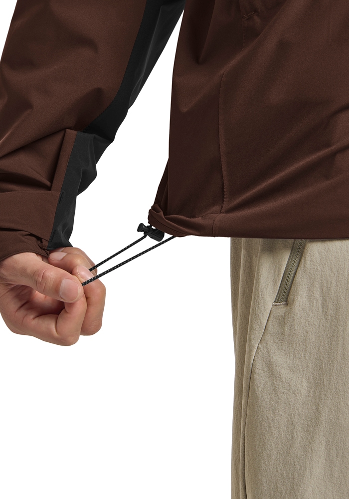 Jack Wolfskin Funktionsjacke »EAGLE PEAK 2L JKT M«, mit Kapuze
