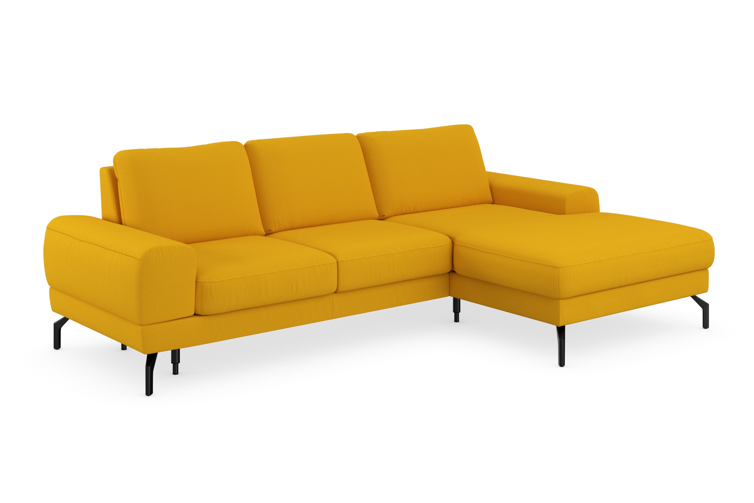 sit&more Ecksofa »Cinturo L-Form«, inklusive Sitztiefenverstellung und Federkern, Sitzhöhe 48 cm
