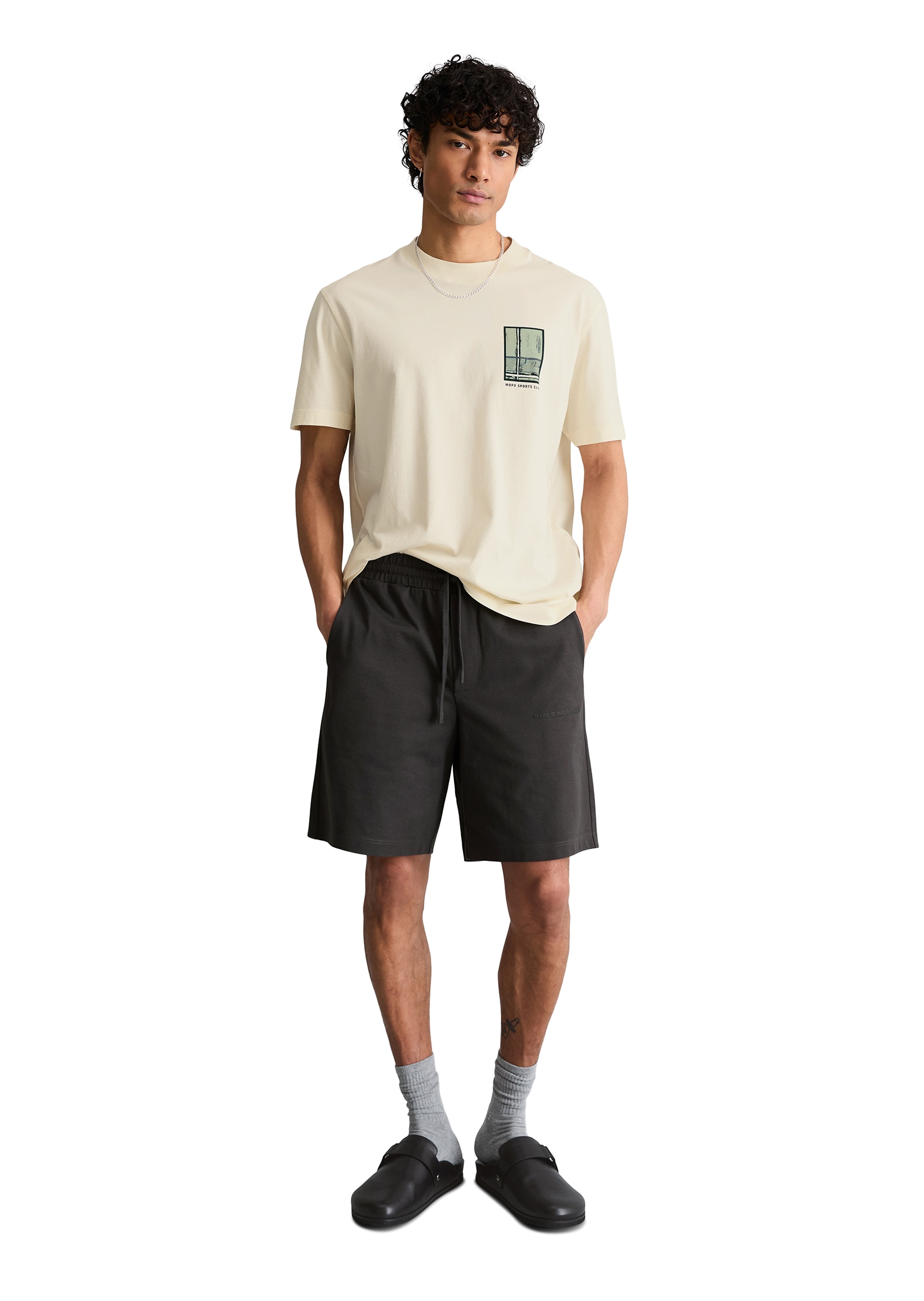 Marc O'Polo DENIM T-Shirt relaxed fit mit Rückenprint