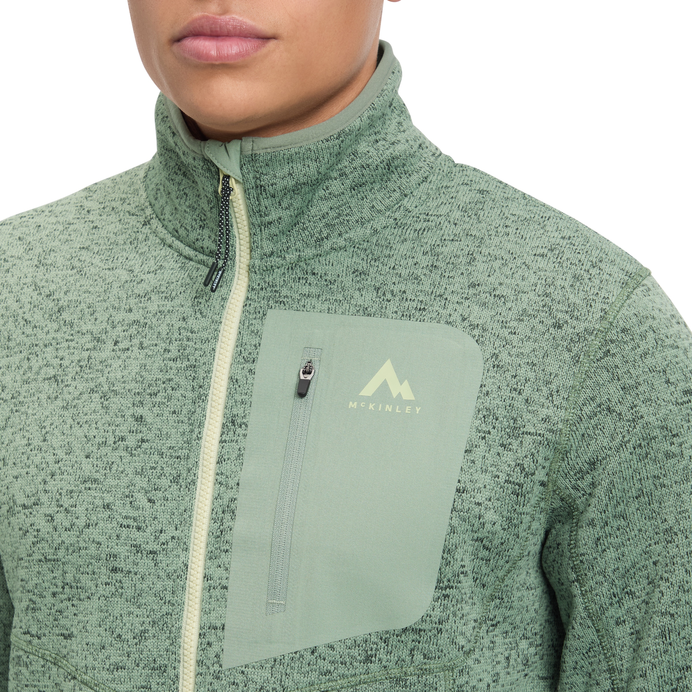 McKINLEY Fleecejacke »HE.-UNTERJACKE SKEENA III M« wärmende Zwischenschicht, atmungsaktives Material