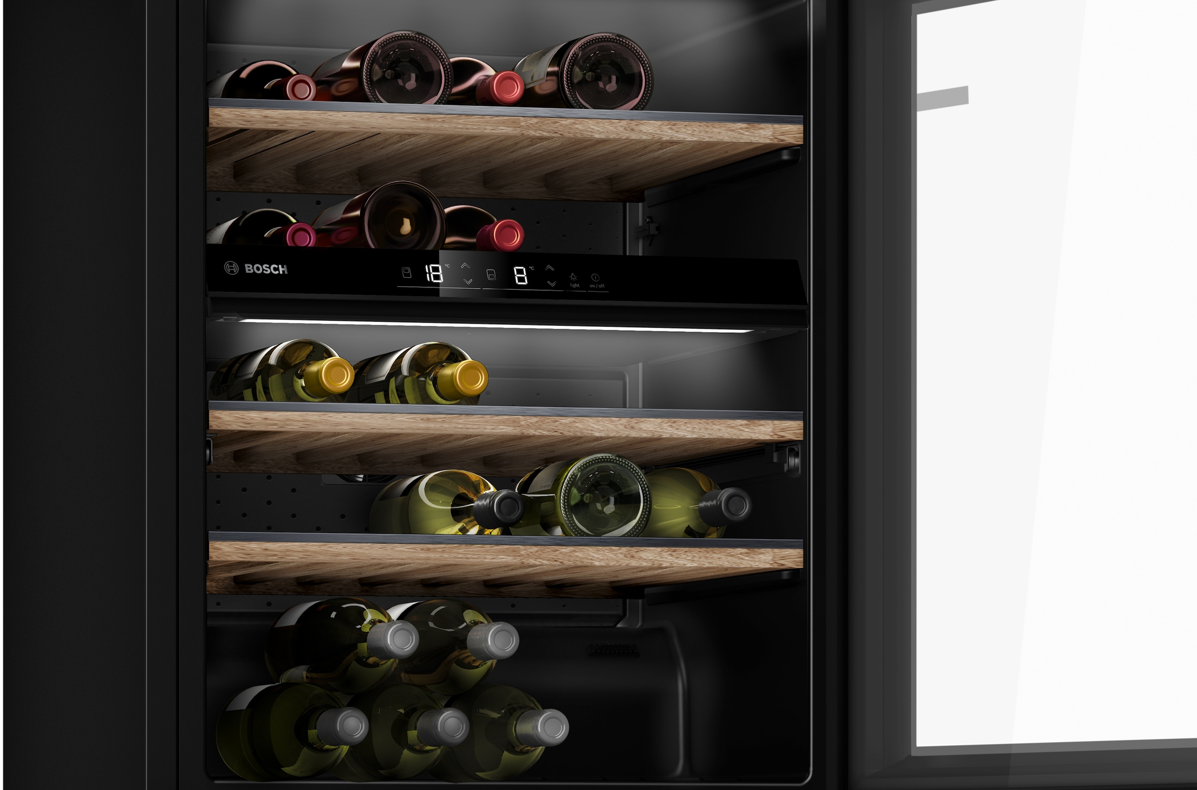 BOSCH Weinkühlschrank »KWK16ABGB«, für 44 St. Standardflaschen á 075l
