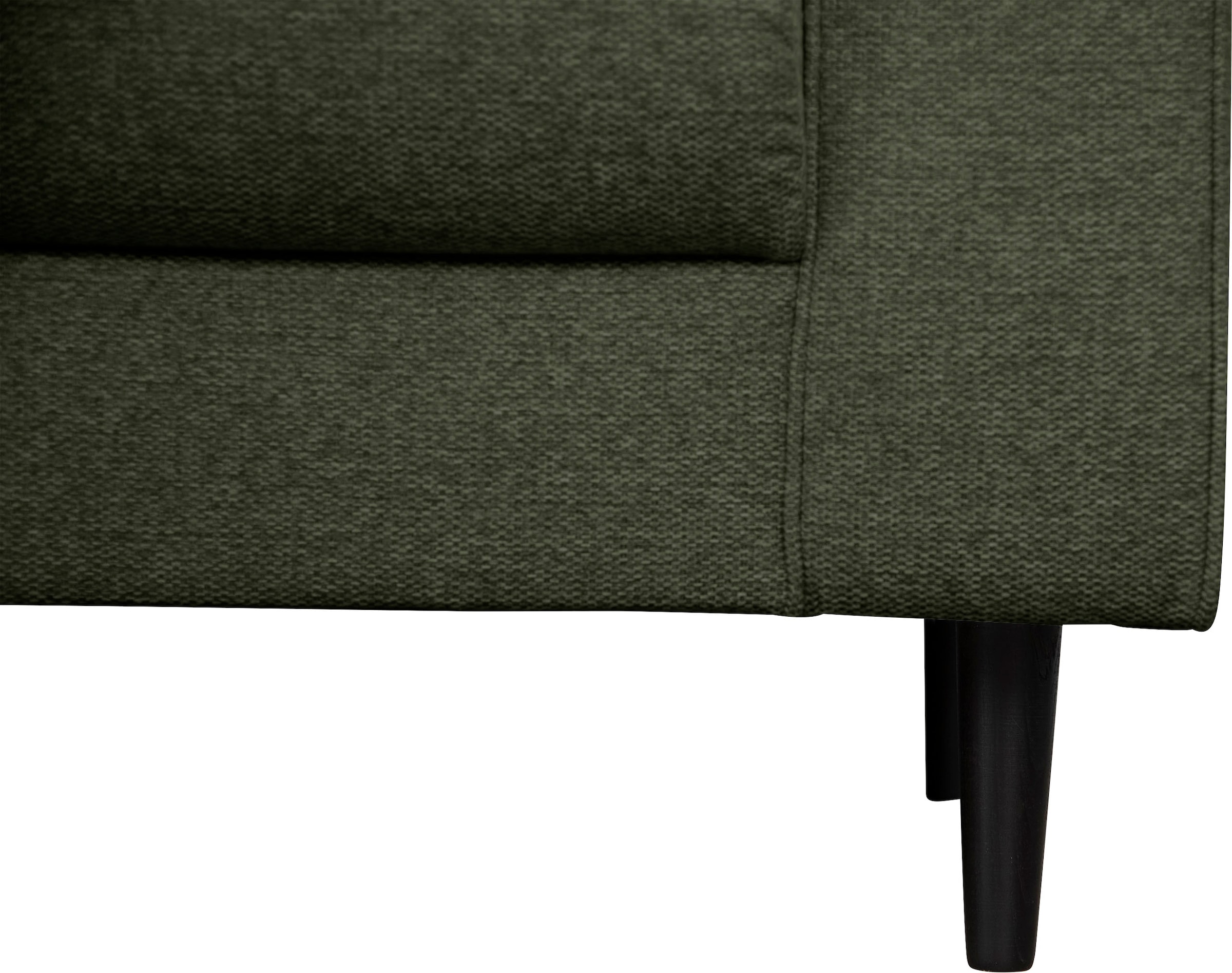 Home affaire Ecksofa »VEYRAS L-Form, hoher Sitzkomfort, Maße B/T/H: 230/150/76 cm«, mit Wellenunterfederung, incl. Rückenkissen und Zierkissen