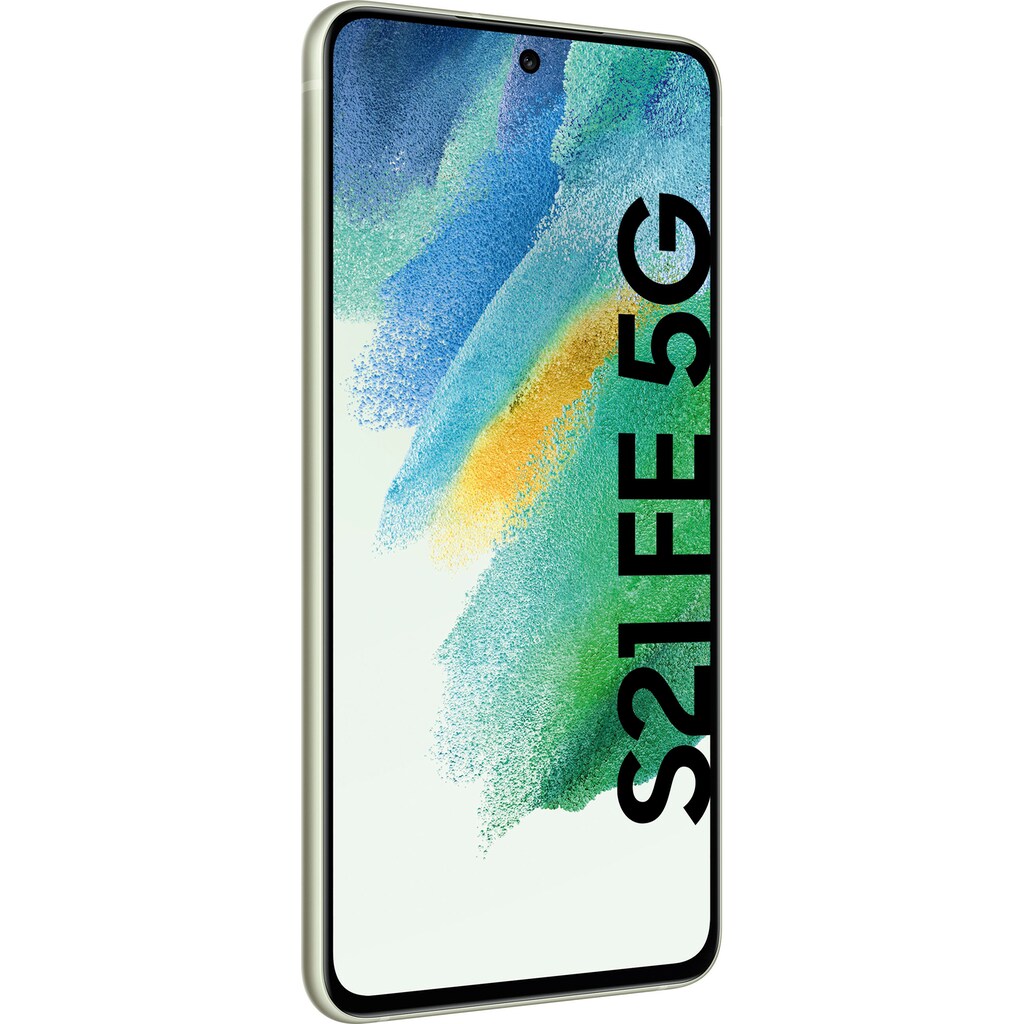 Samsung Smartphone »Galaxy S21 FE 5G«, Green, 16,29 cm/6,4 Zoll, 256 GB Speicherplatz, 12 MP Kamera