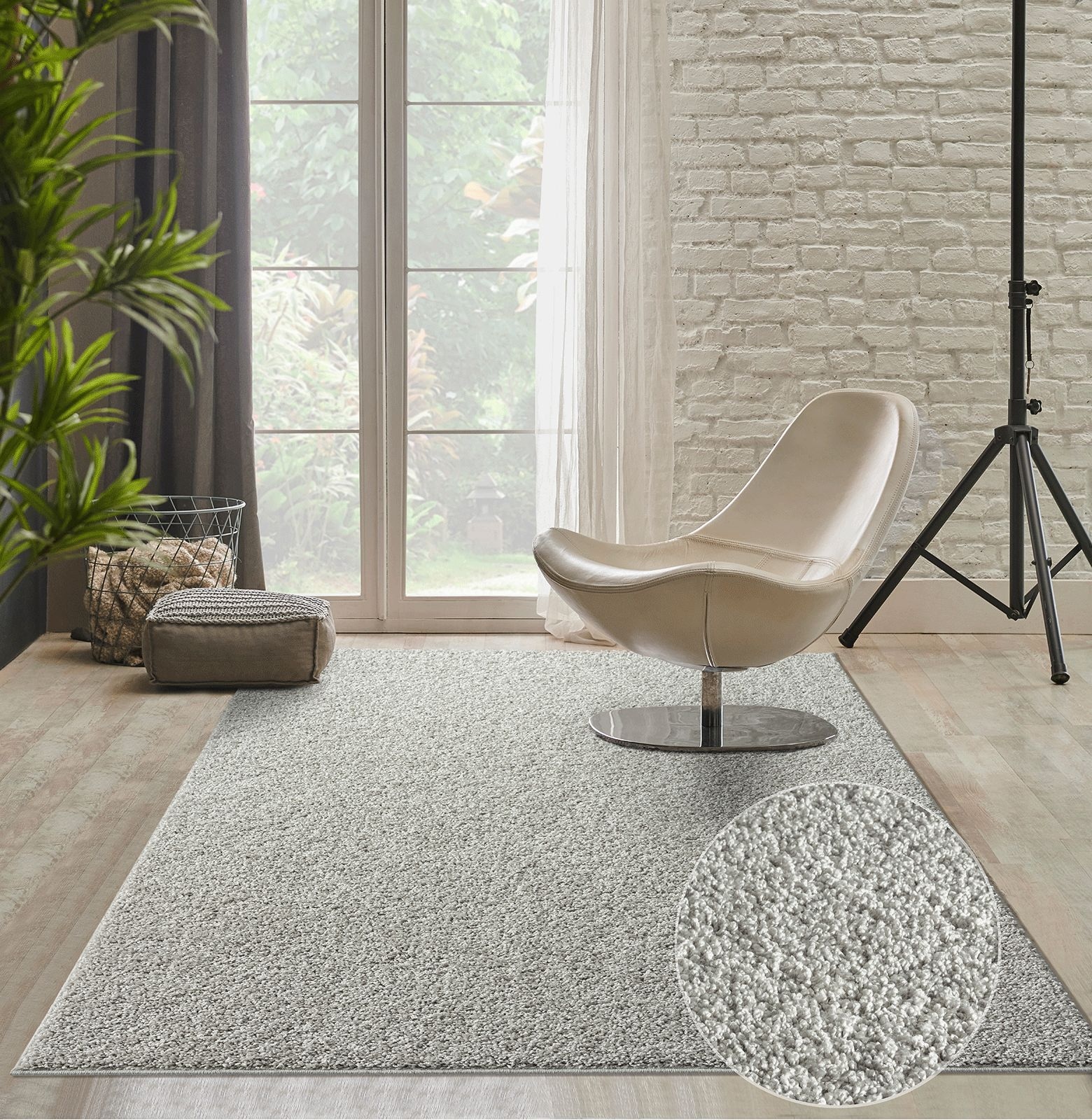 the carpet Teppich »Foxy«, rechteckig, 30 mm Höhe, Wohnzimmer Teppich Hochf günstig online kaufen