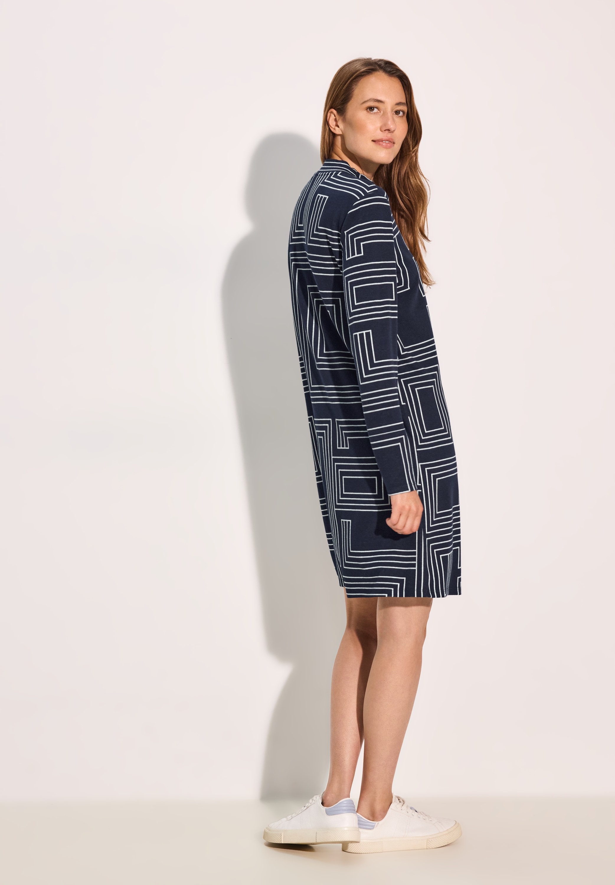 Cecil Jerseykleid, mit grafischem Muster, weich und bequem