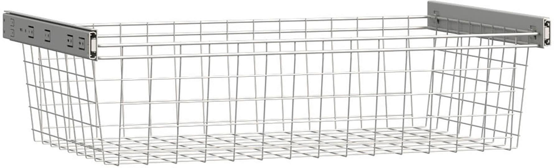 FORTE Innenschublade Wäschekorb, platzsparend, einfache Montage, Metall