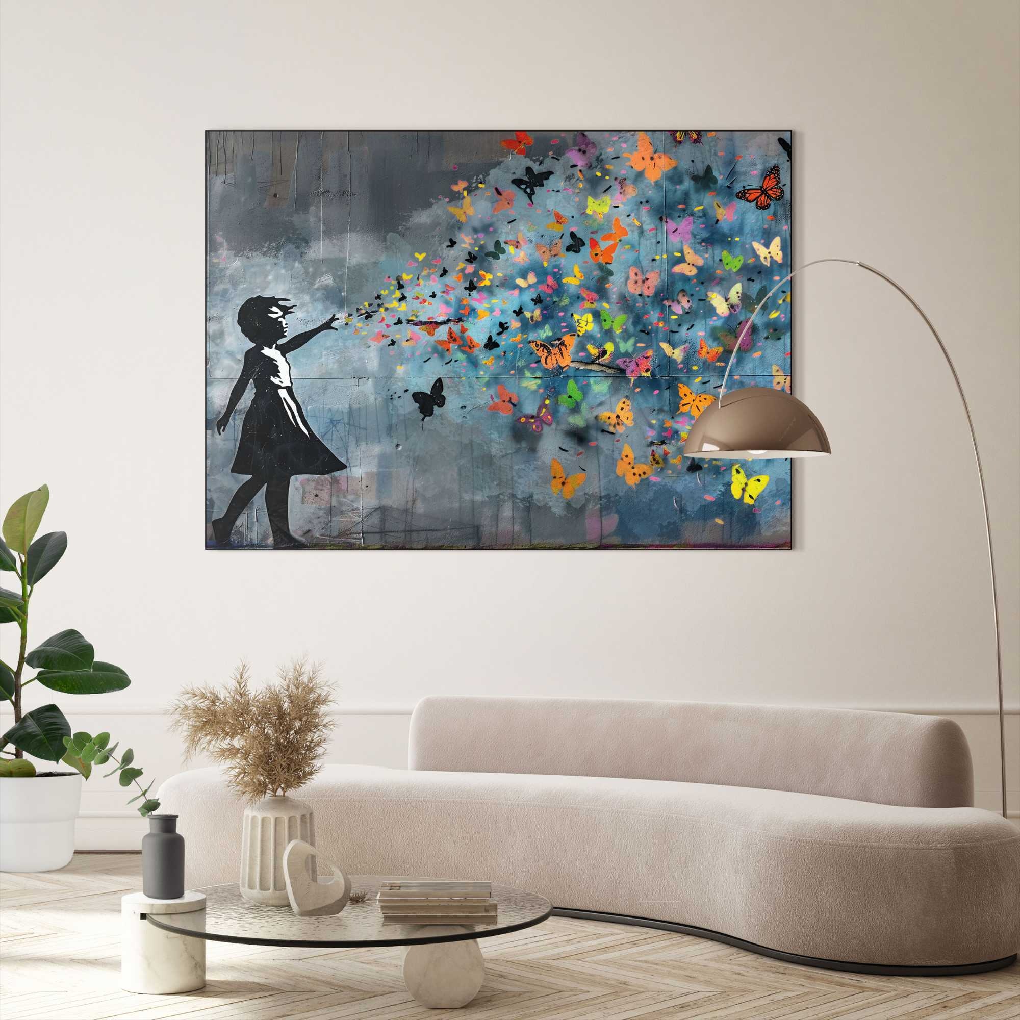 Reinders! Wandbild »Streetart-Schmetterlinge« günstig online kaufen