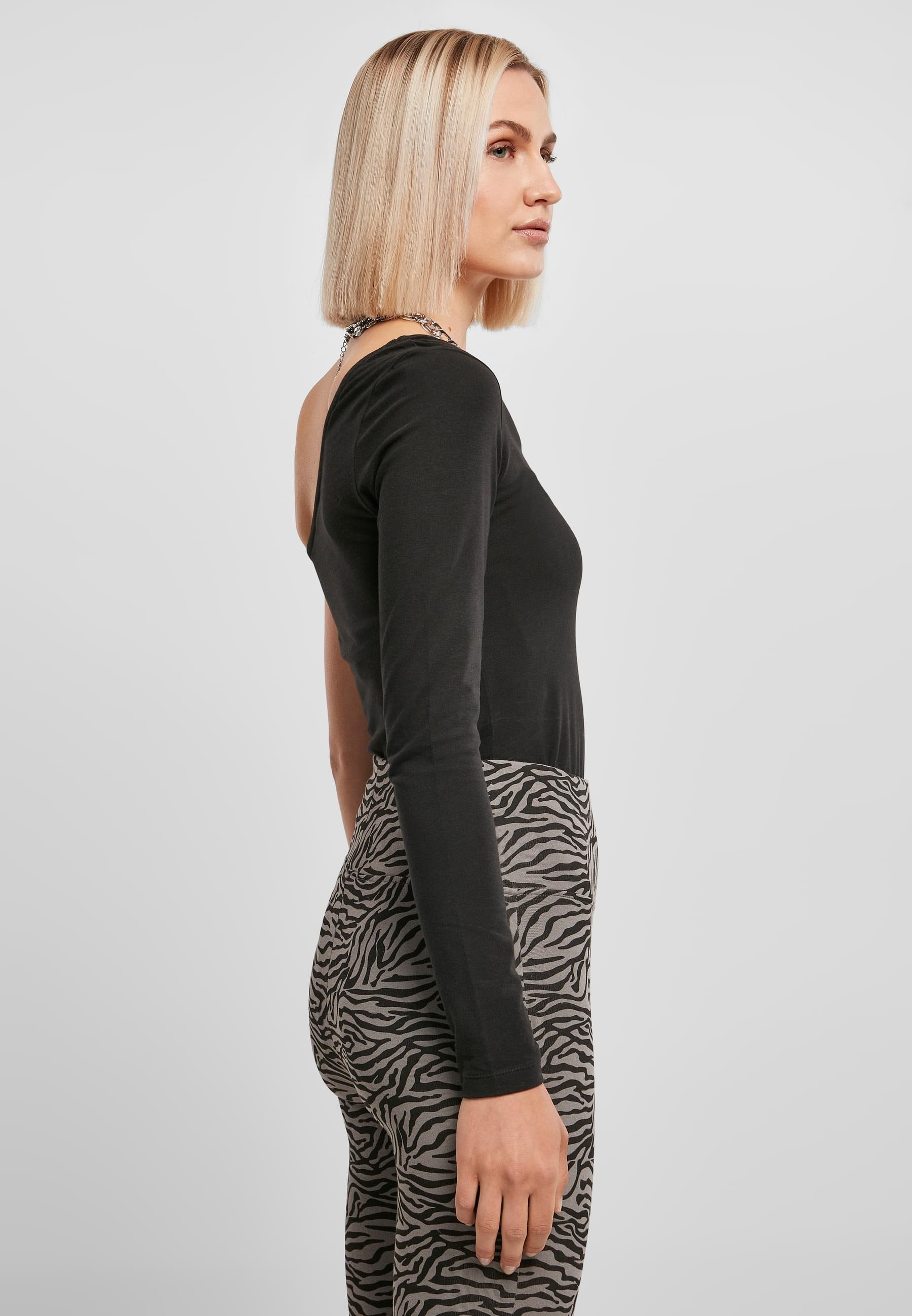 URBAN CLASSICS Body »Urban Classics Damen Ladies Organic Asymmetric One Sleeve Body«